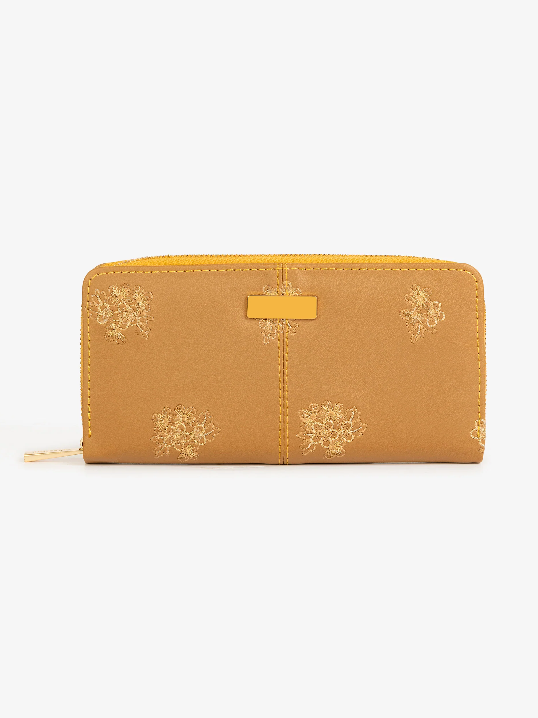 Floral Embroidered Wallet - Image 2