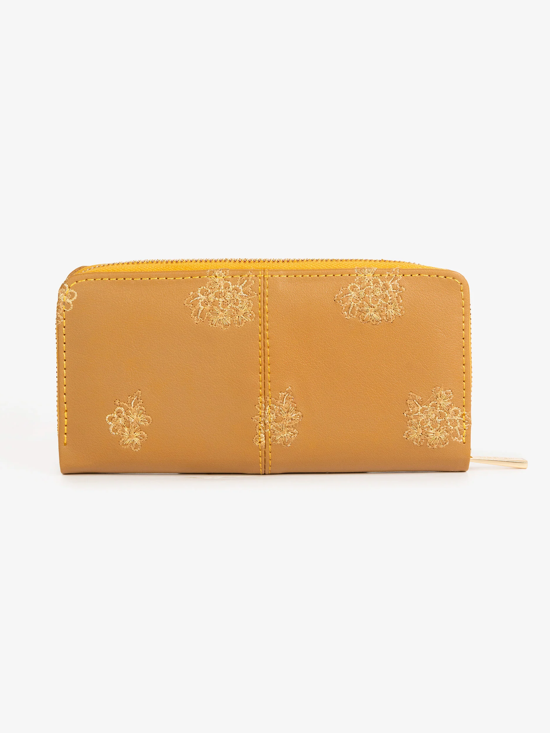 Floral Embroidered Wallet - Image 4