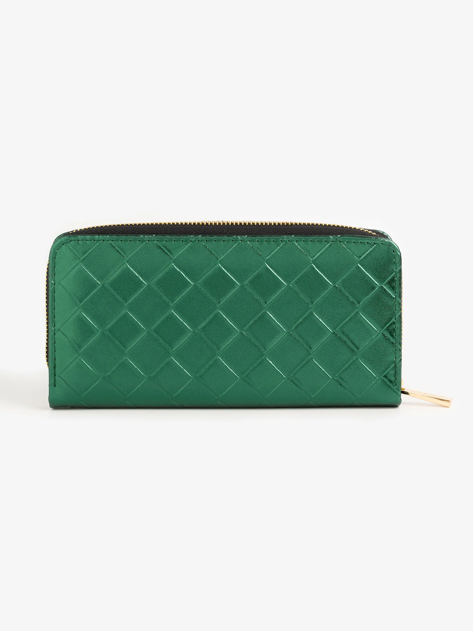 Quilted Textured Wallet - Image 3