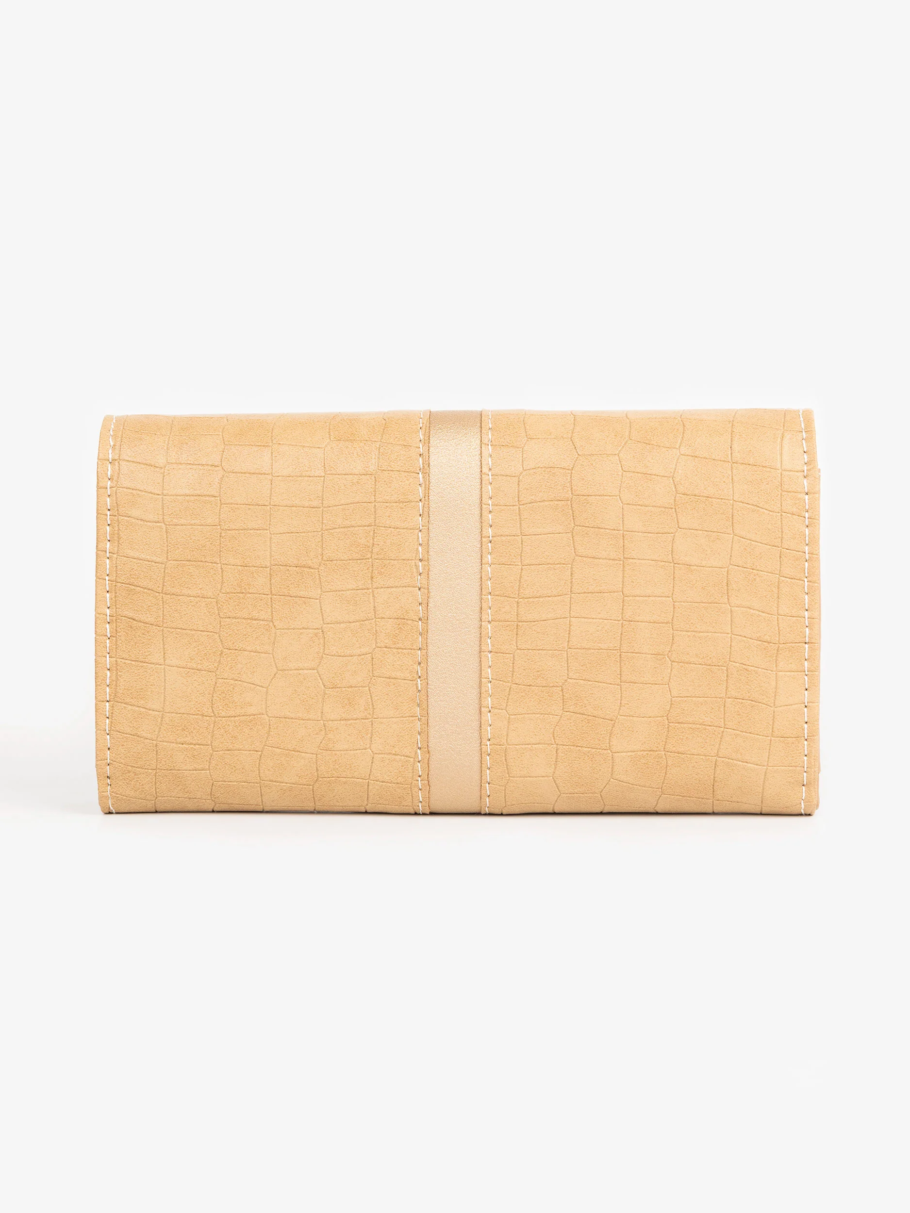 Textured Stripe Wallet - Image 3