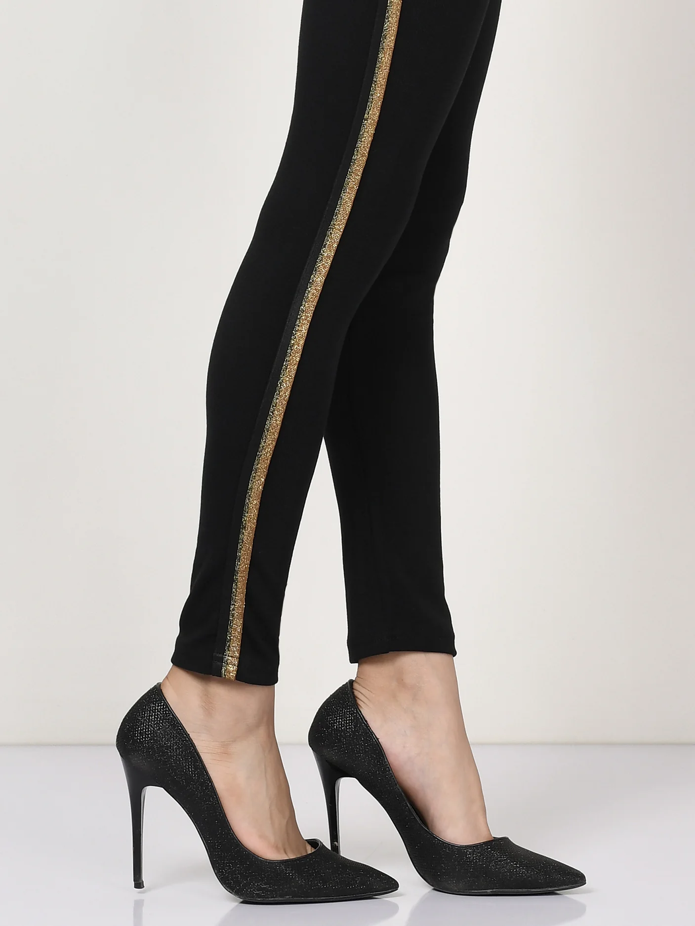 Shimmer Striped Tights - Image 3