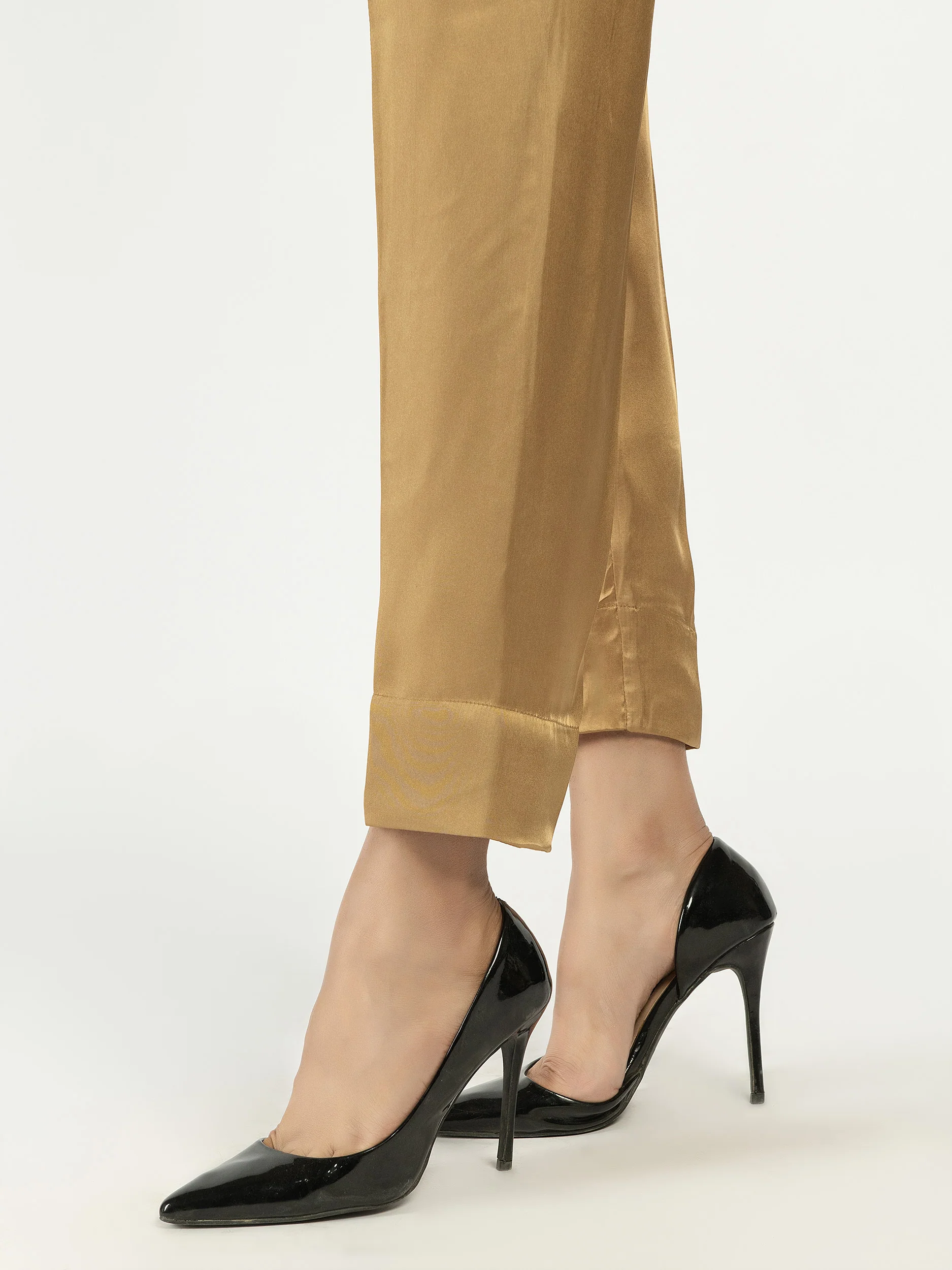 Shimmery Silk Trousers - Image 3