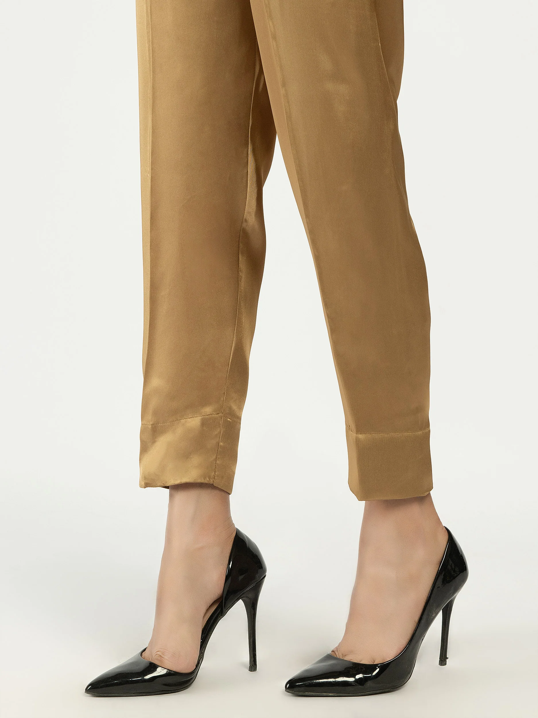 Shimmery Silk Trousers - Image 4