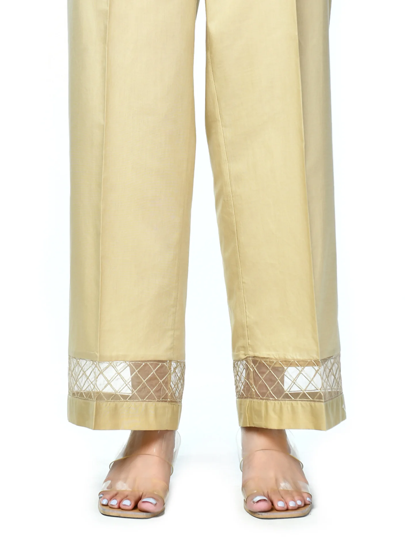 Cambric Trouser-Embroidered (Pret) - Image 2