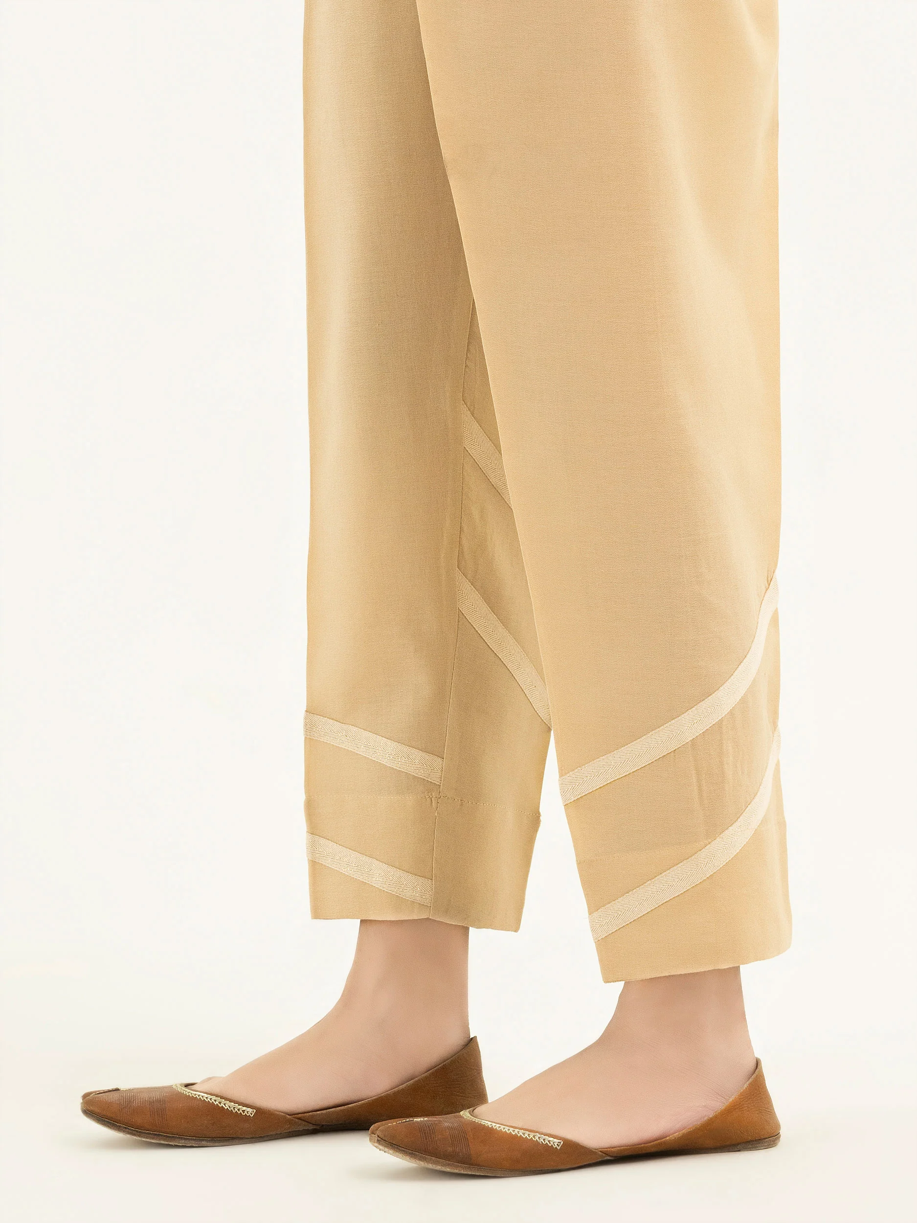 Dyed Crepe Trousers(Pret) - Image 3