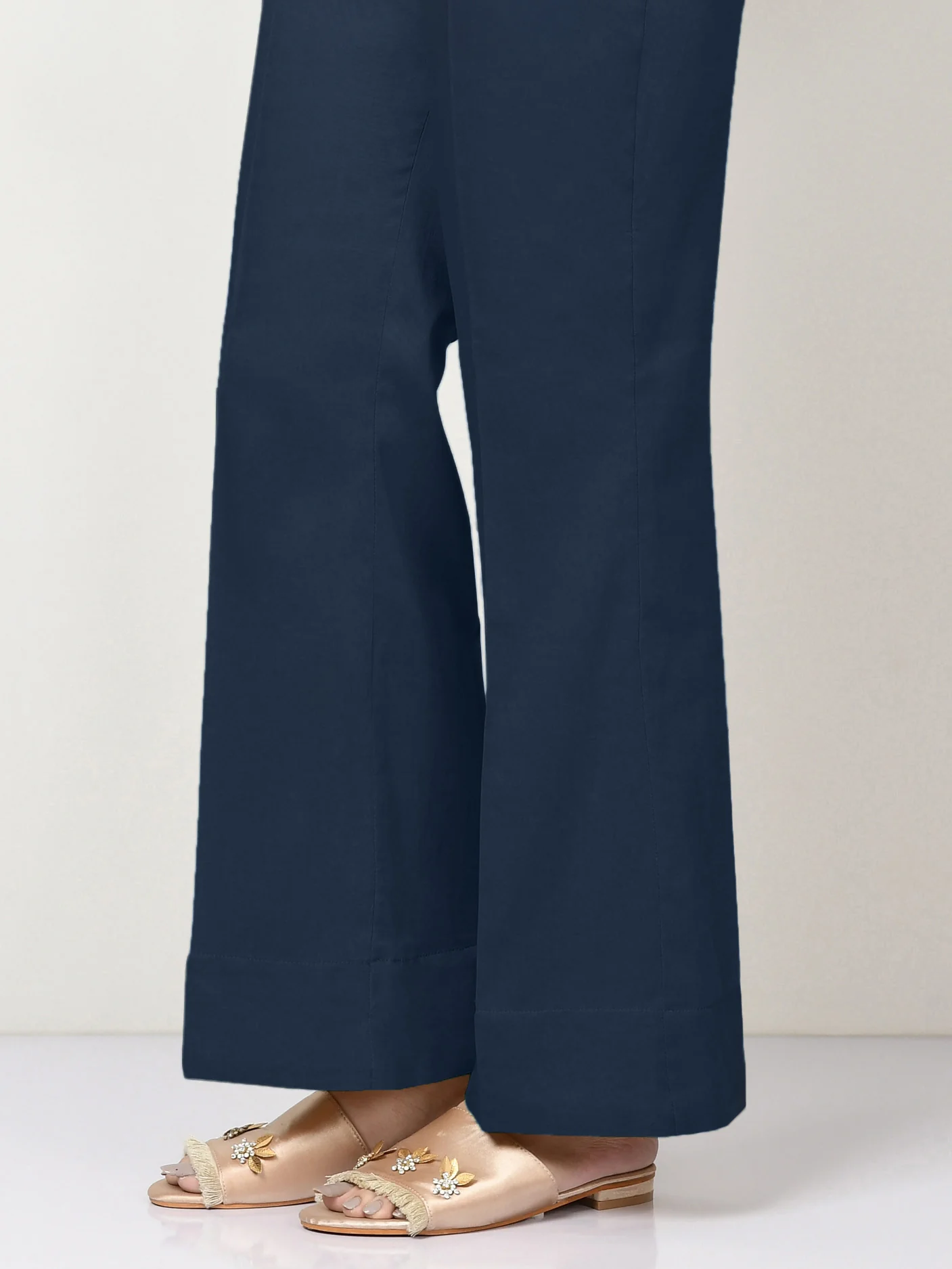 Dyed Satin Trousers - Image 2