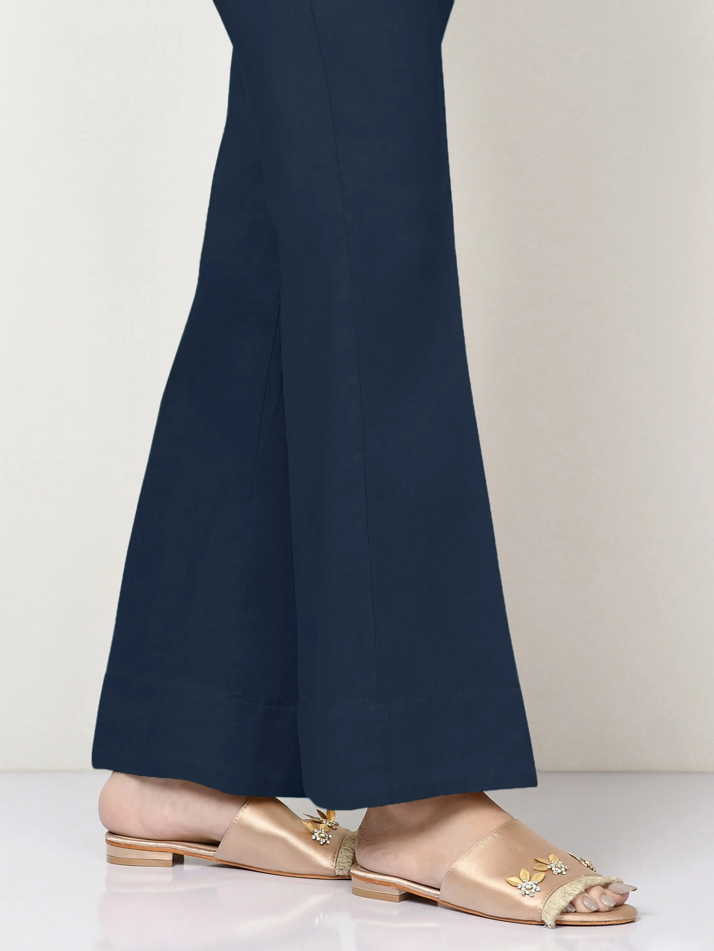 Dyed Satin Trousers - Image 4
