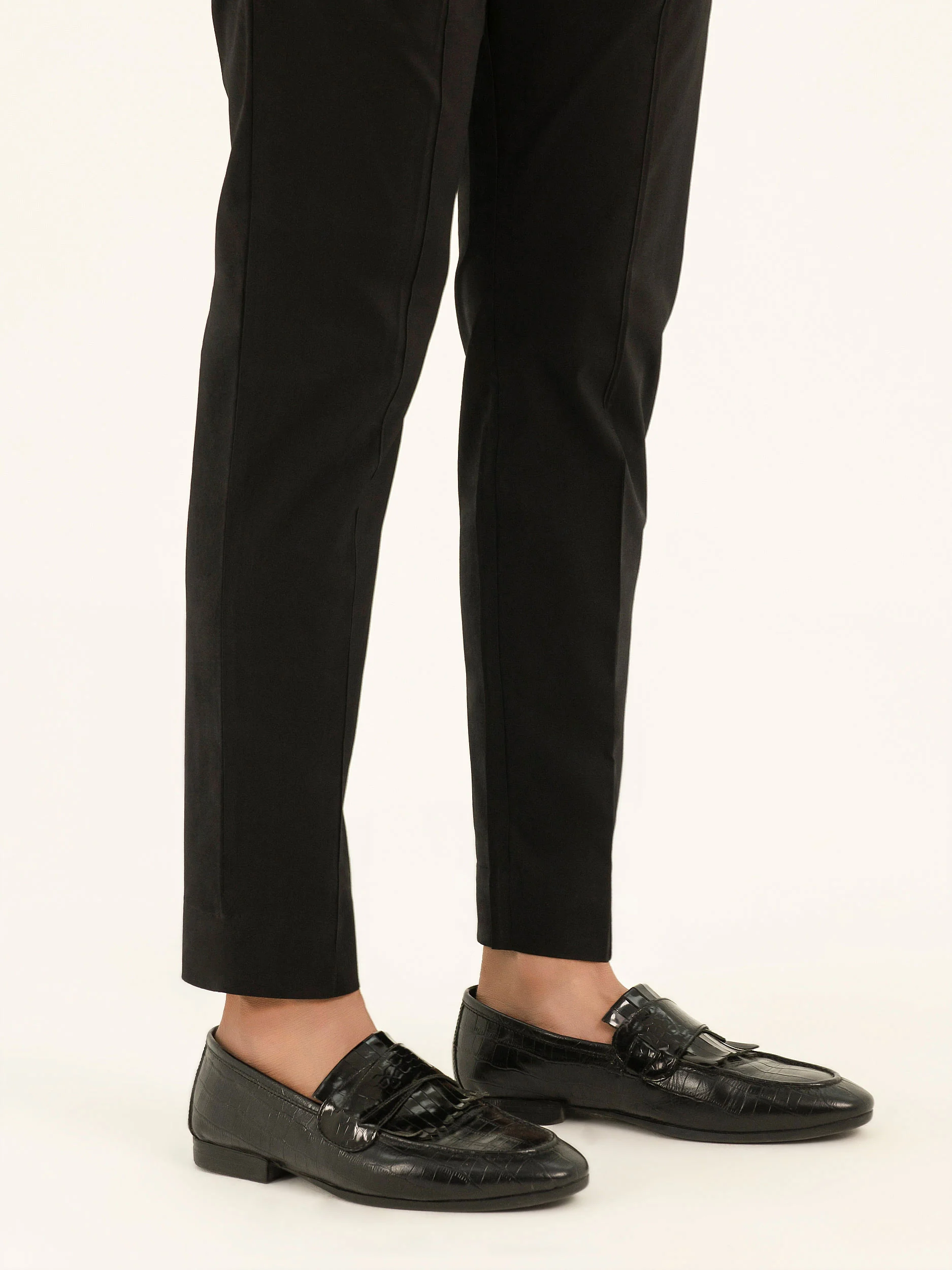Dyed Cotton Trousers - Image 3
