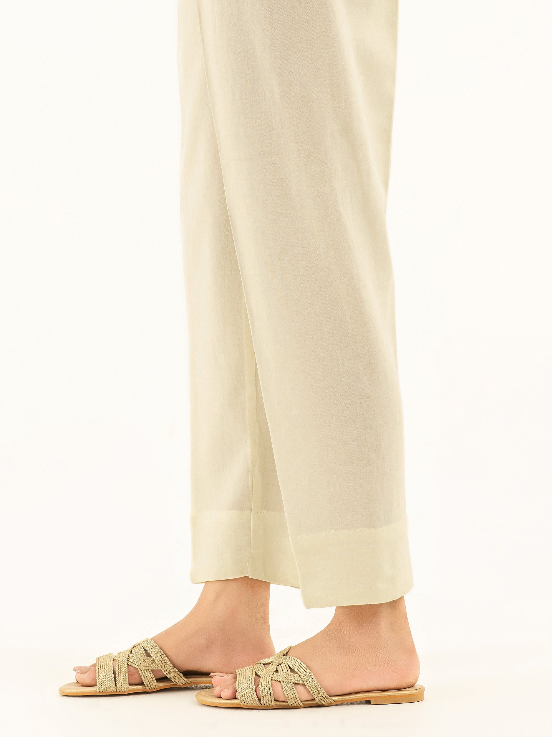 Dyed Satin Trousers - Image 2