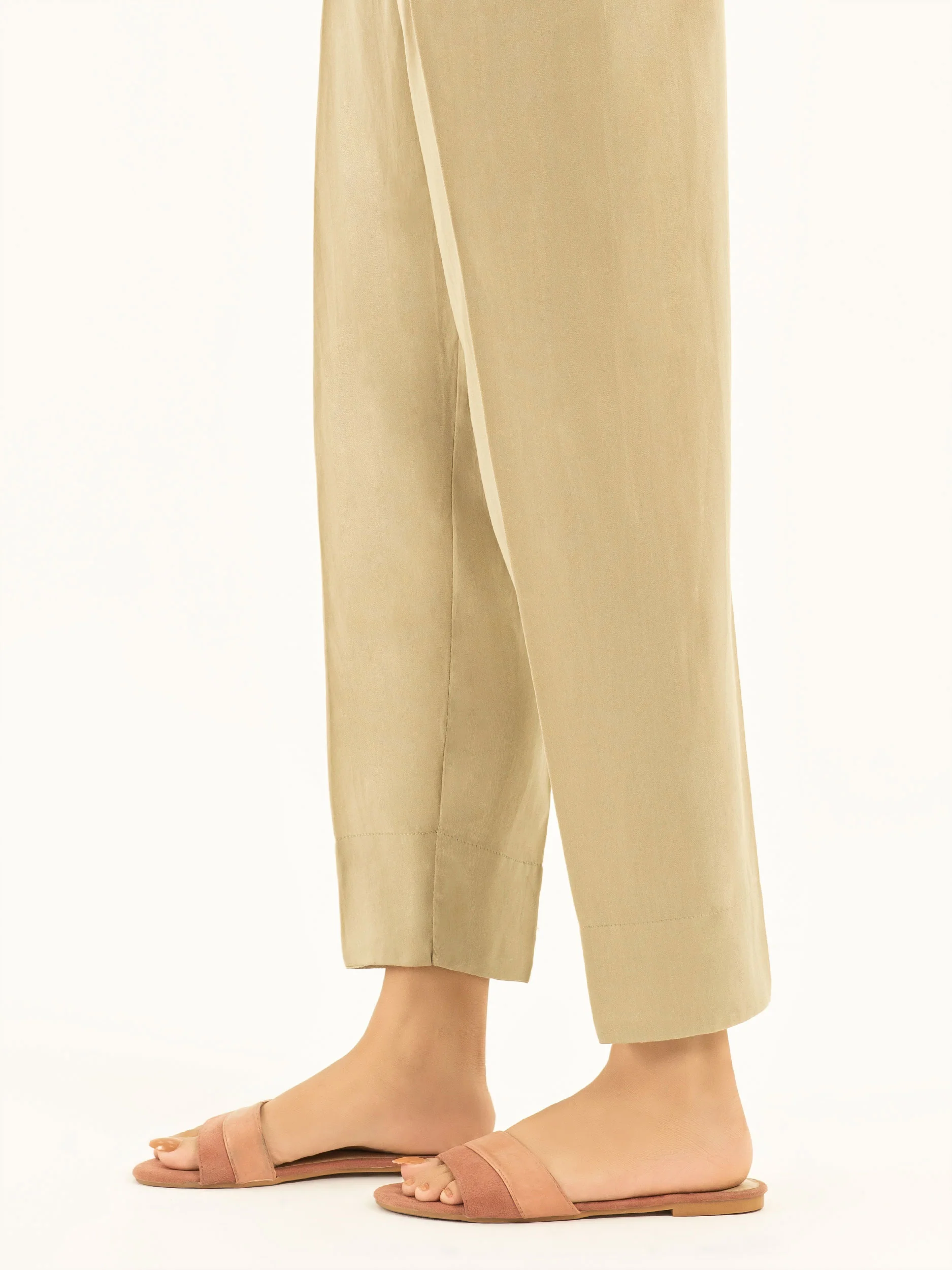 Dyed Satin Trousers - Image 2