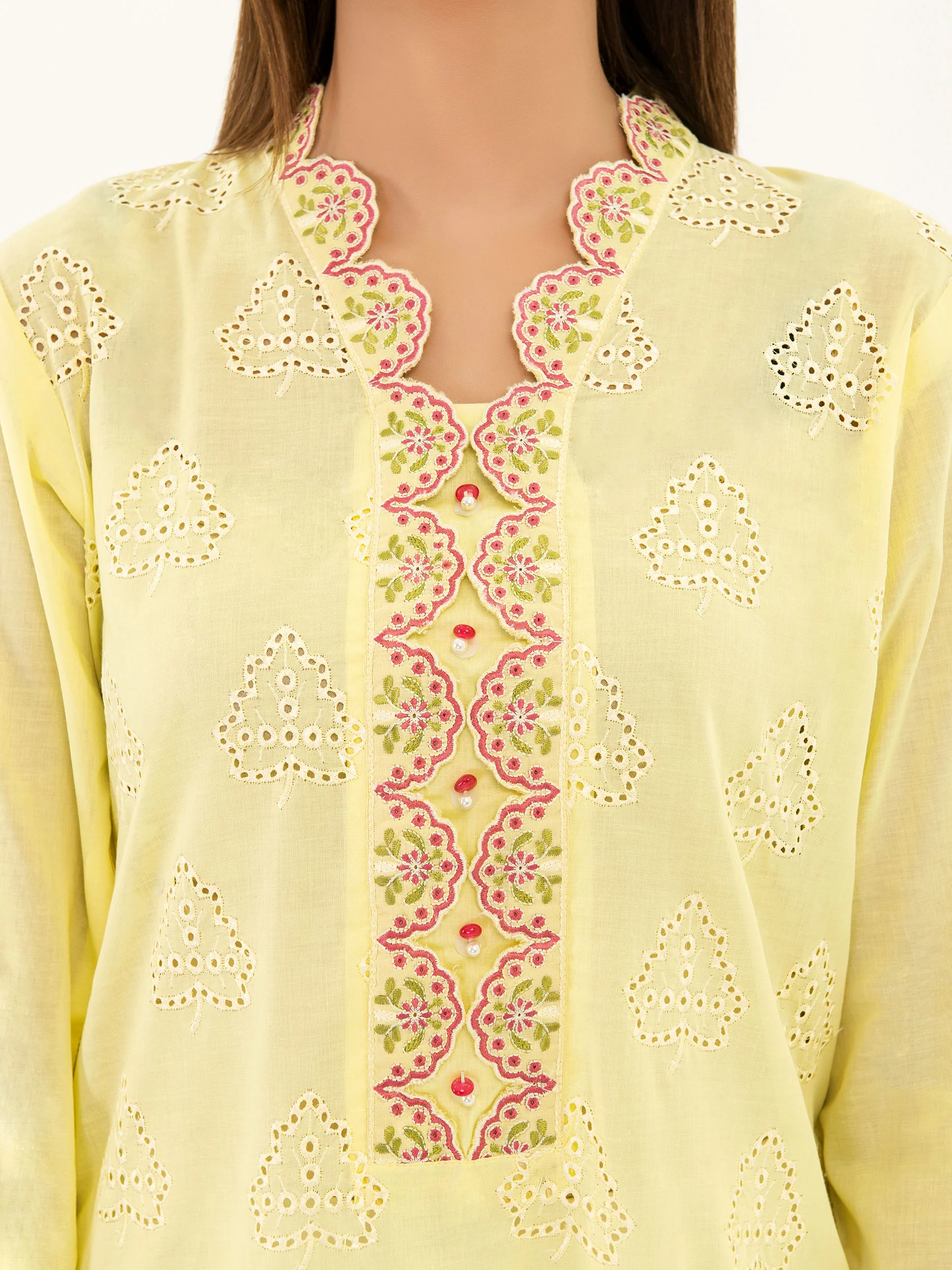 Embroidered Lawn Shirt - Image 5