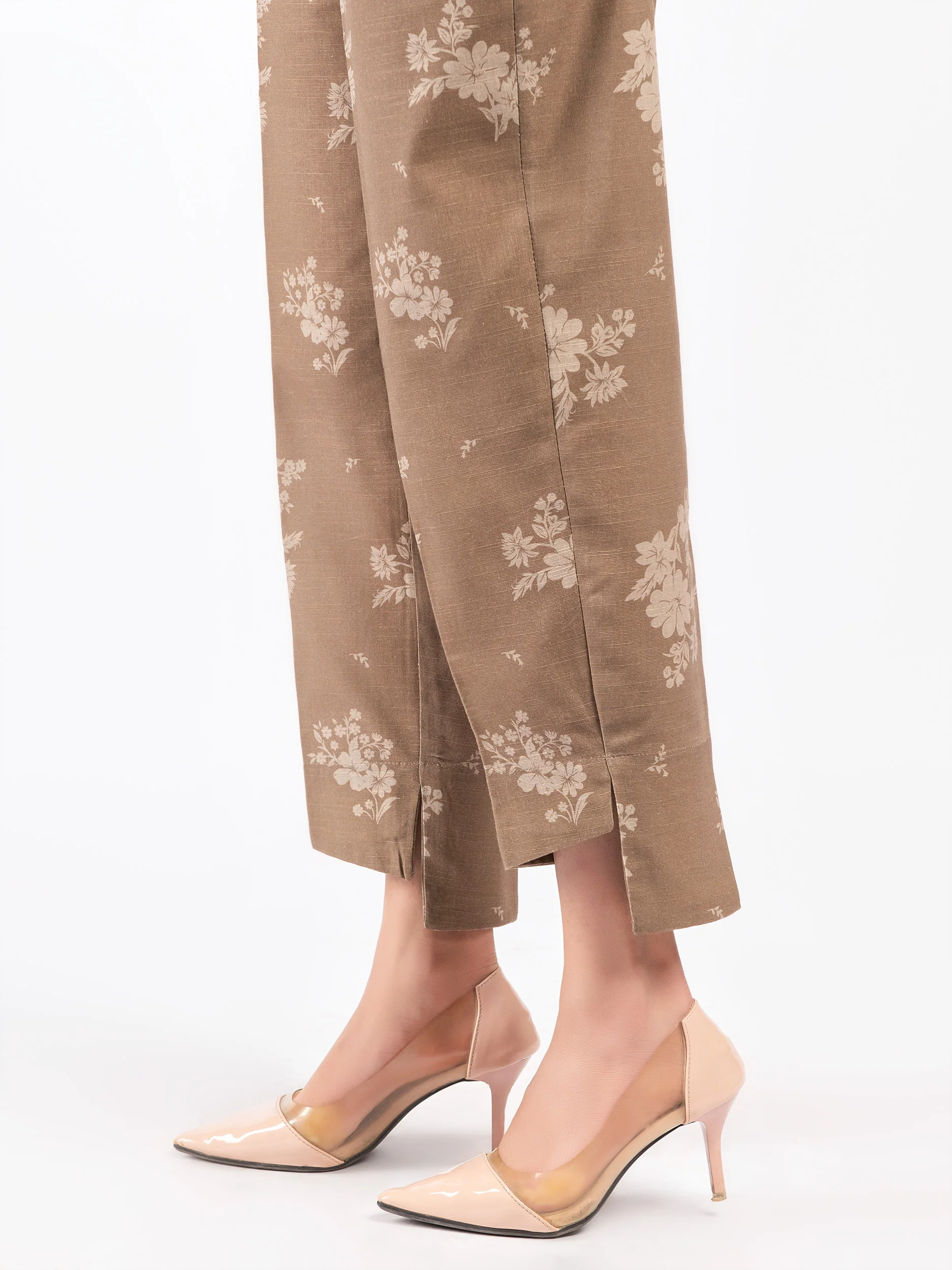 Slub Khaddar Trousers (Pret) - Image 3