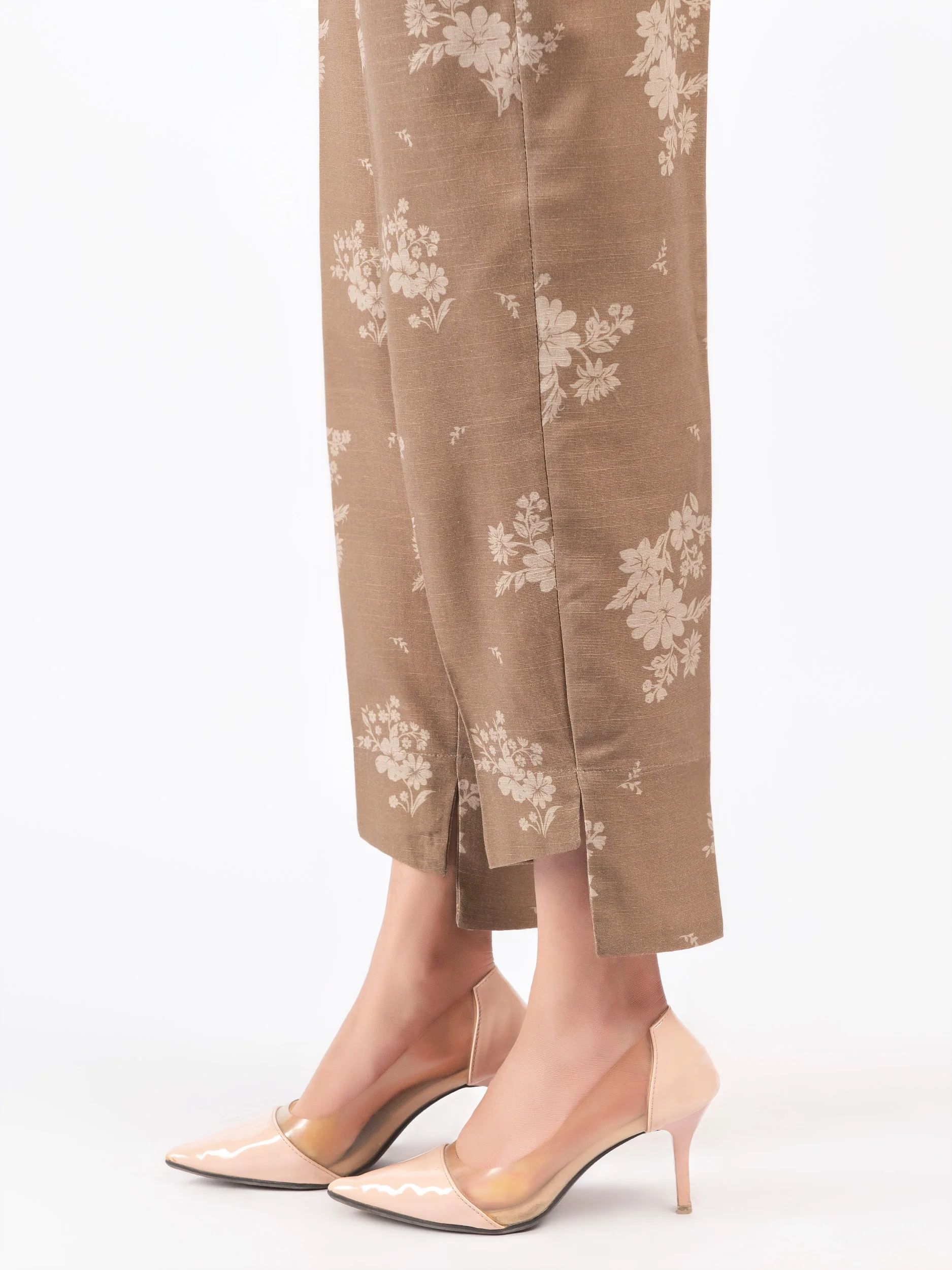 Slub Khaddar Trousers (Pret) - Image 4