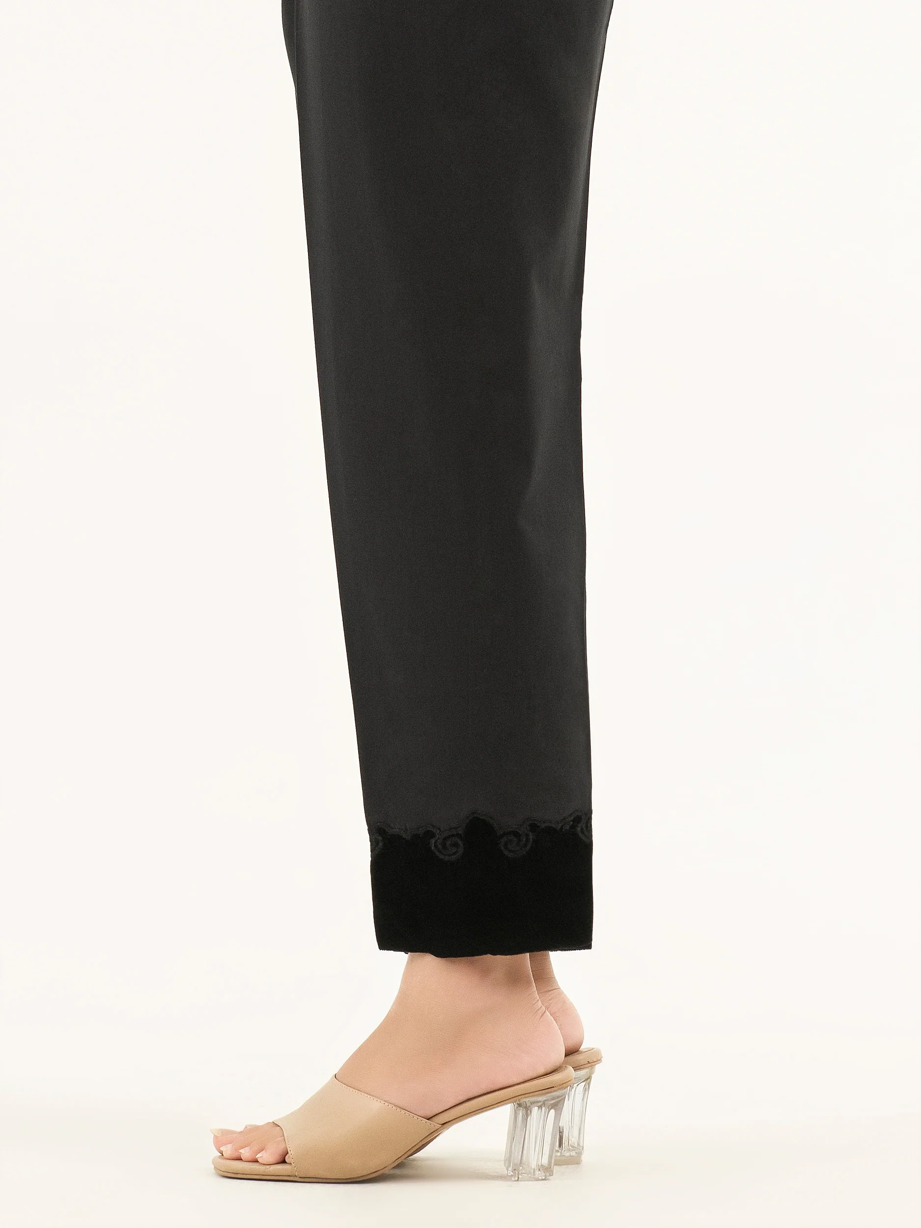 Appliqued Winter Cotton Trousers (Pret) - Image 3