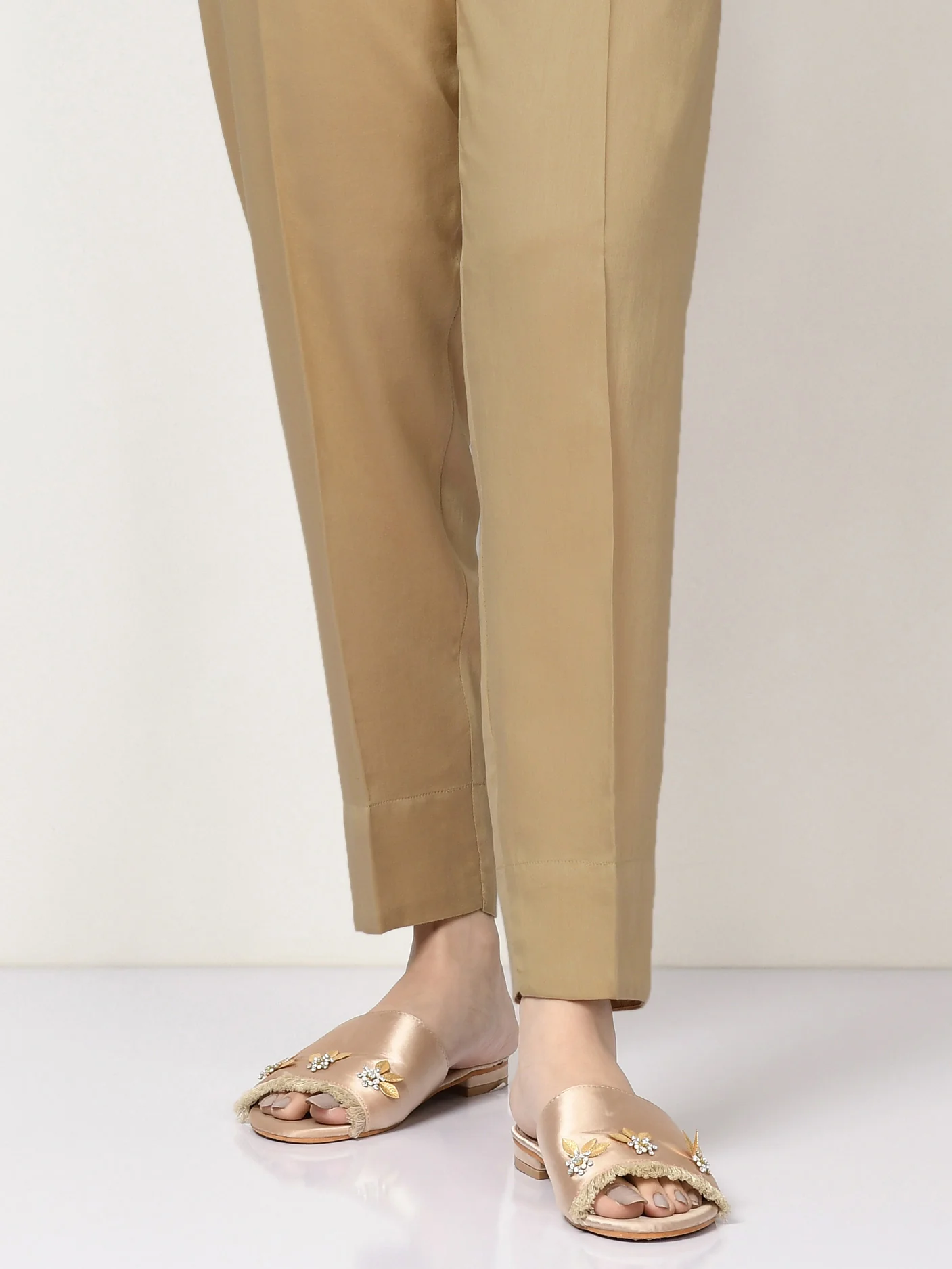 Dyed Cambric Trousers - Image 2