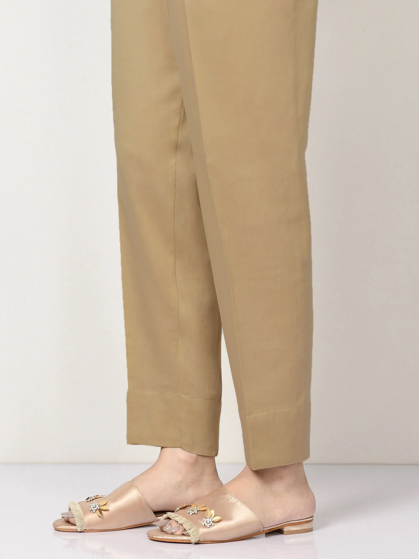 Dyed Cambric Trousers - Image 3