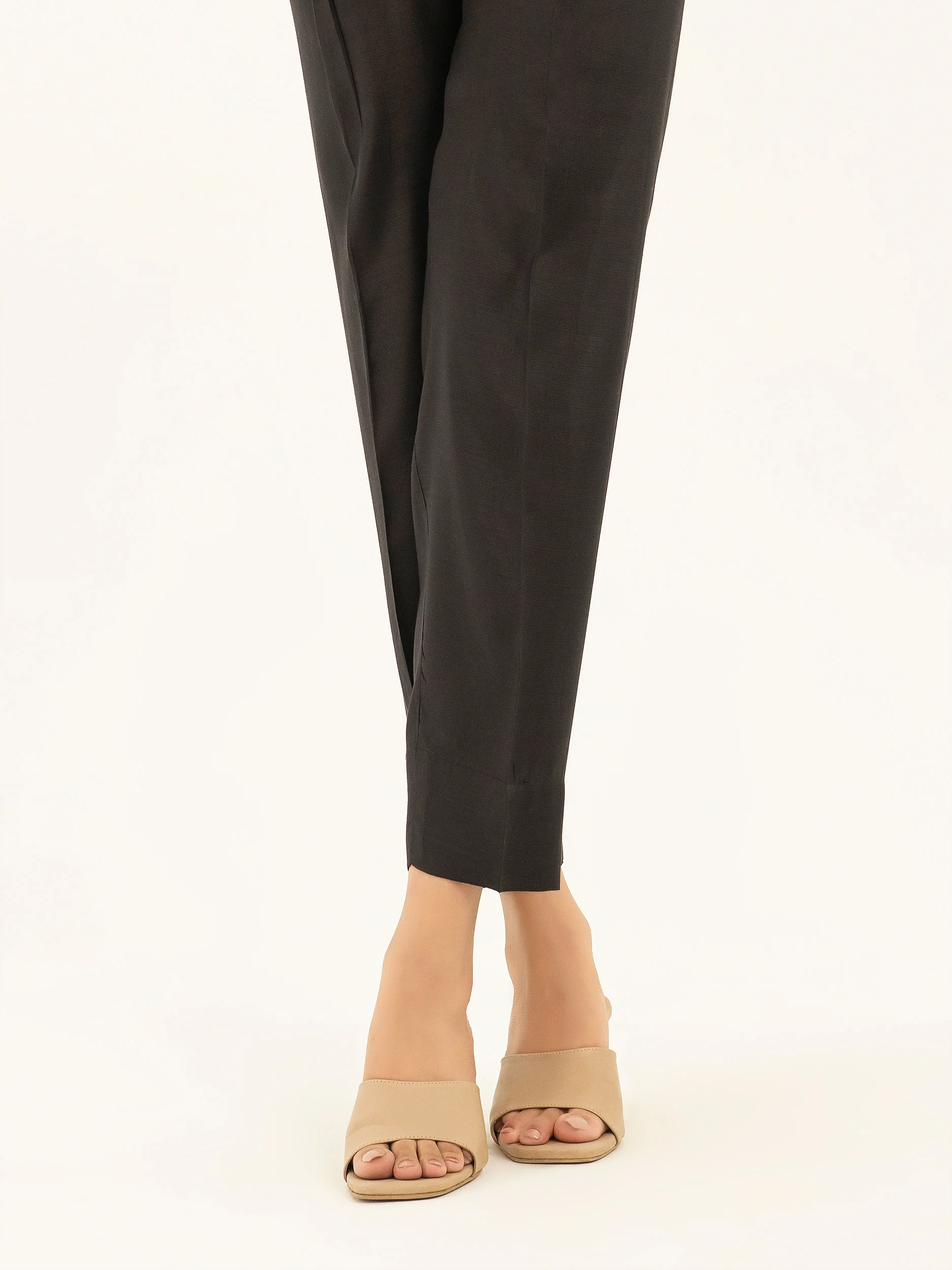 Raw Silk Trousers - Image 3
