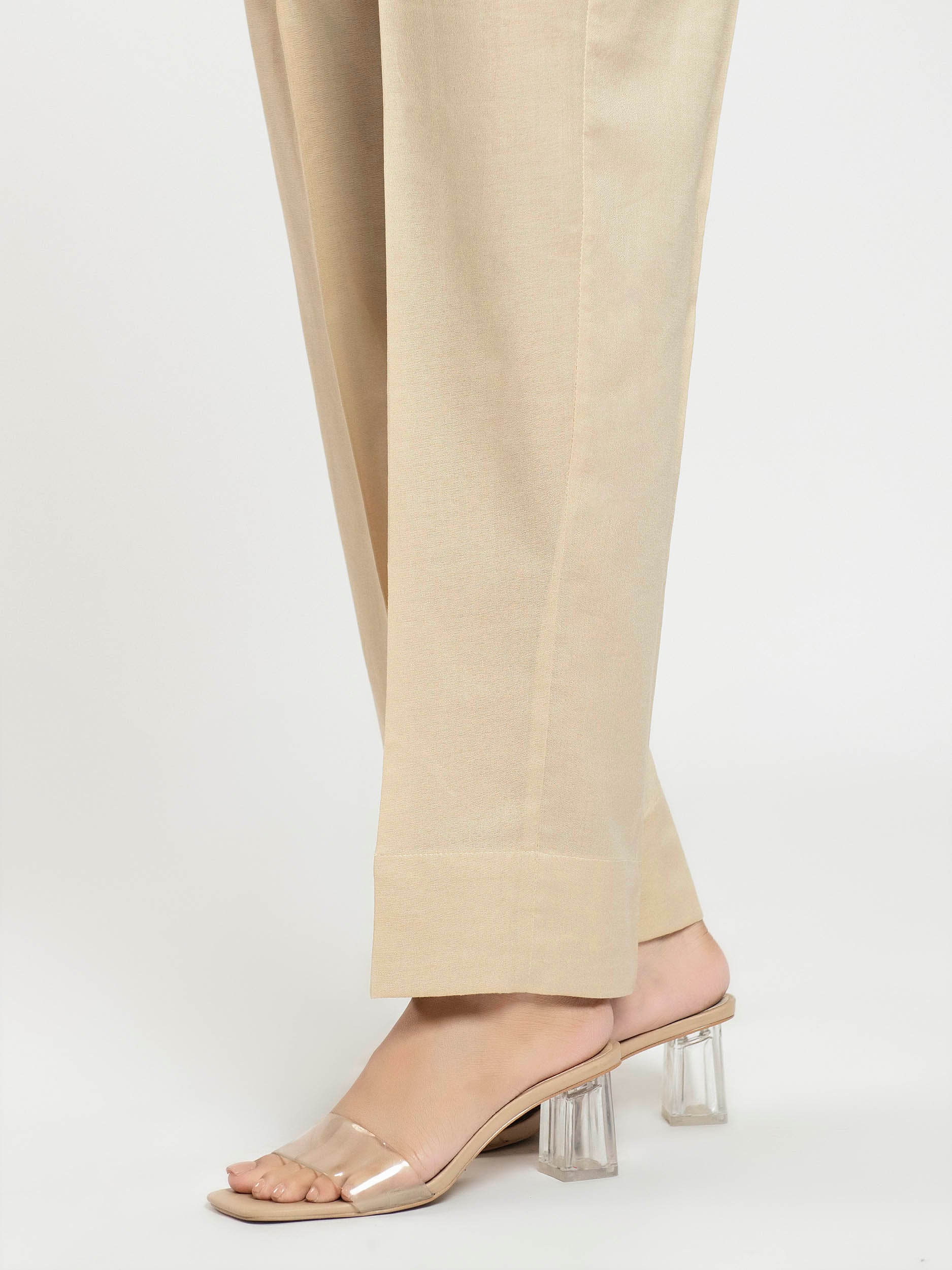 Plain Crepe Trouser - Image 2