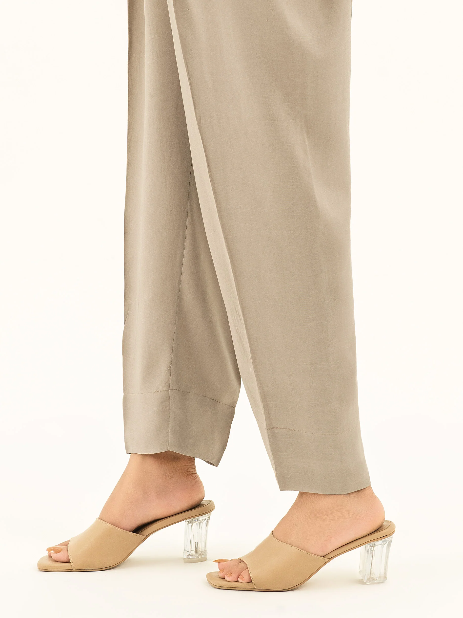 Dyed Silk Trousers - Image 3