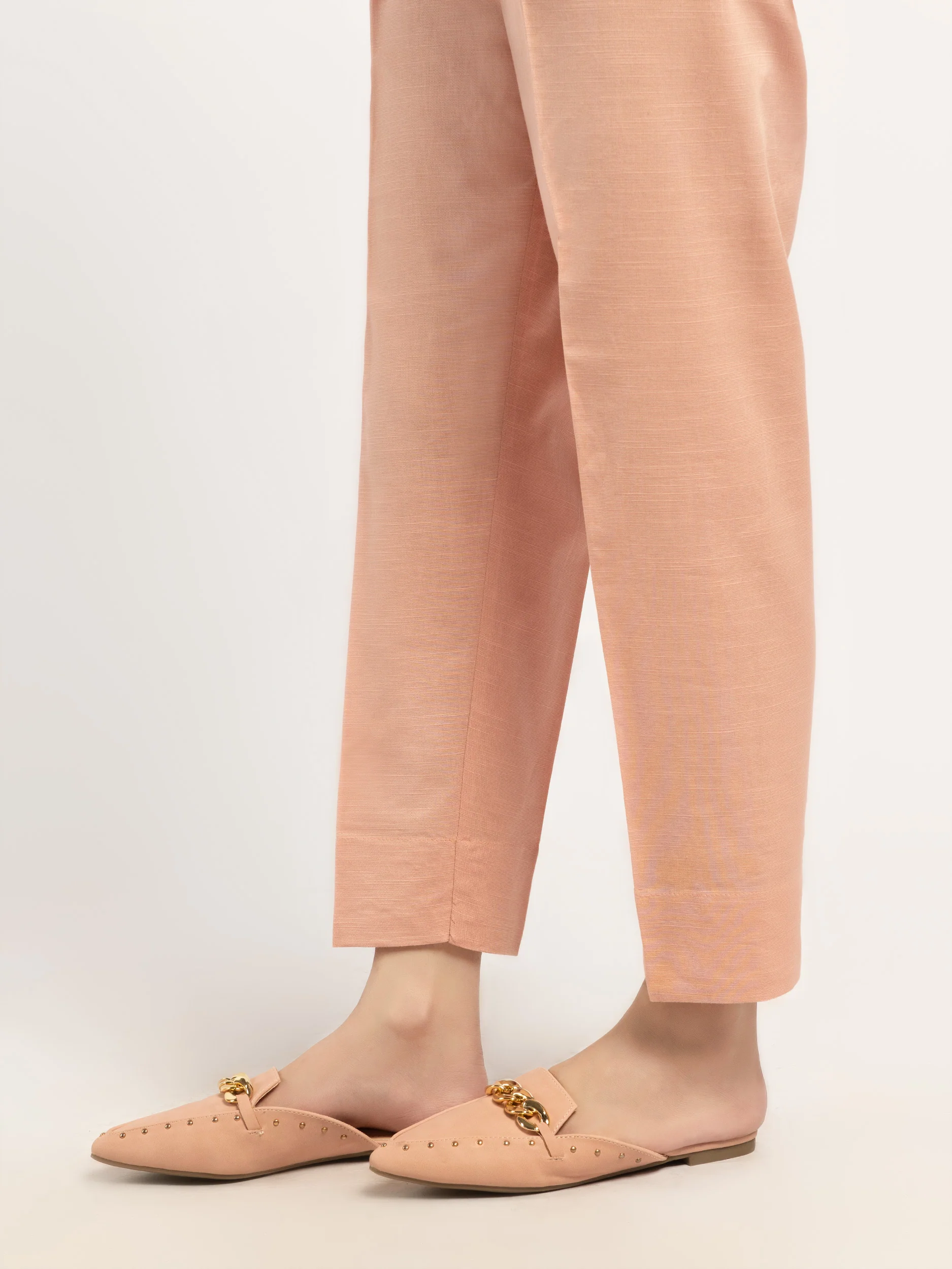 Plain Khaddar Trousers - Image 3