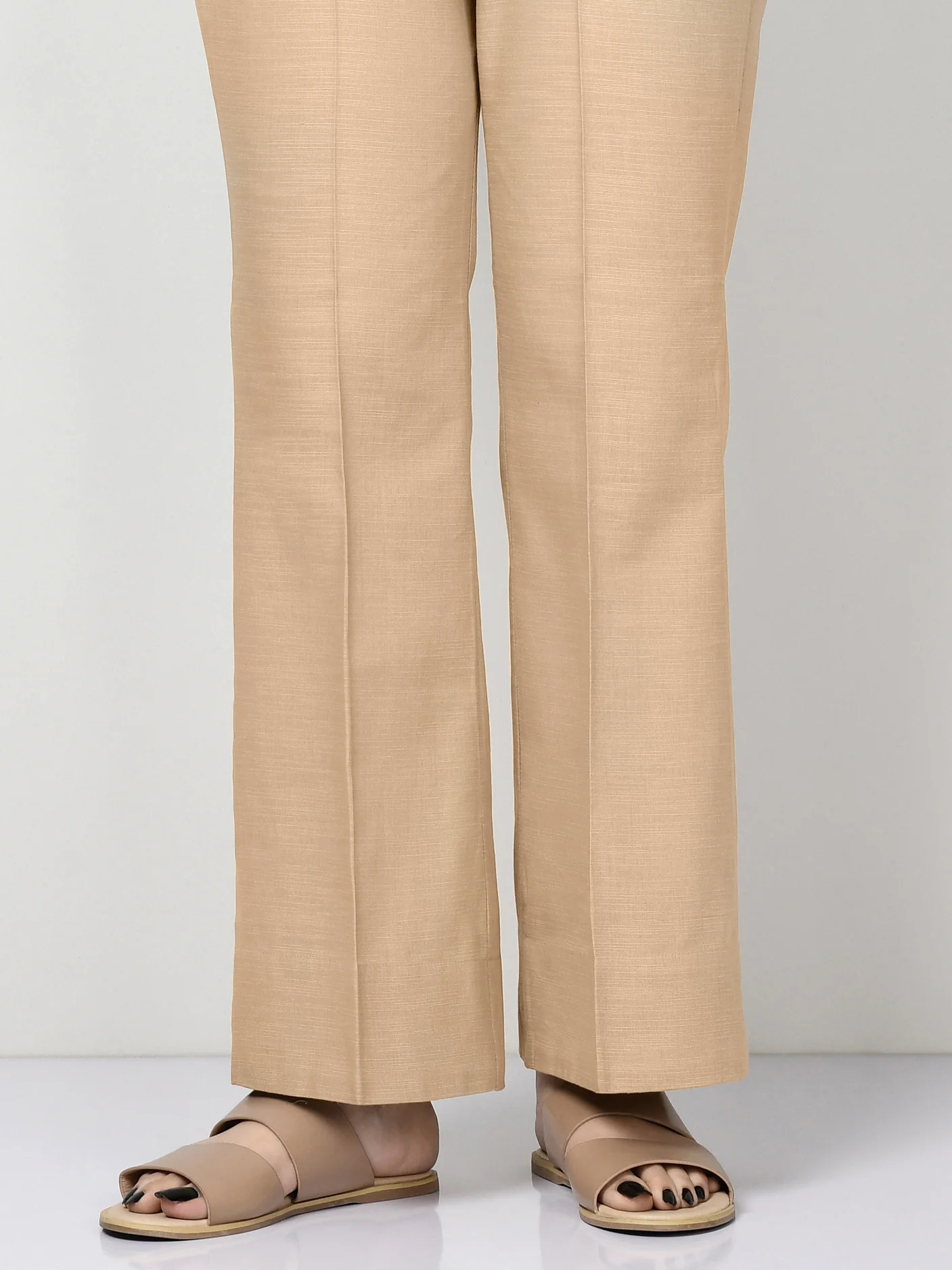 Plain Khaddar Trouser - Image 4
