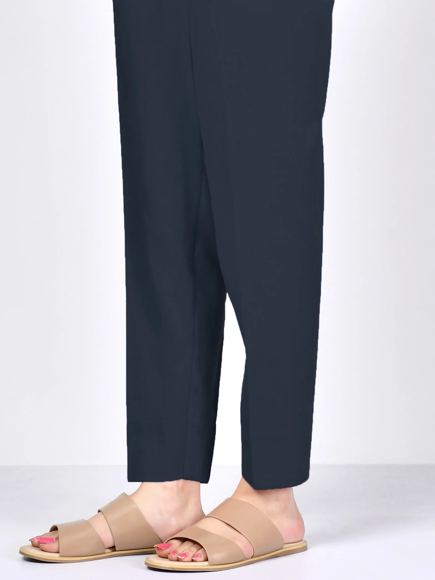 Plain Winter Cotton Trouser - Image 2