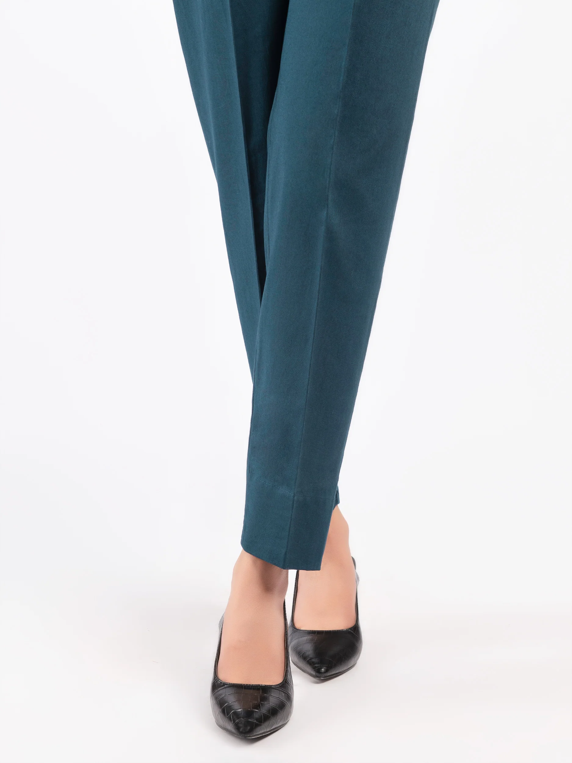 Dyed Winter Cotton Trousers - Image 2