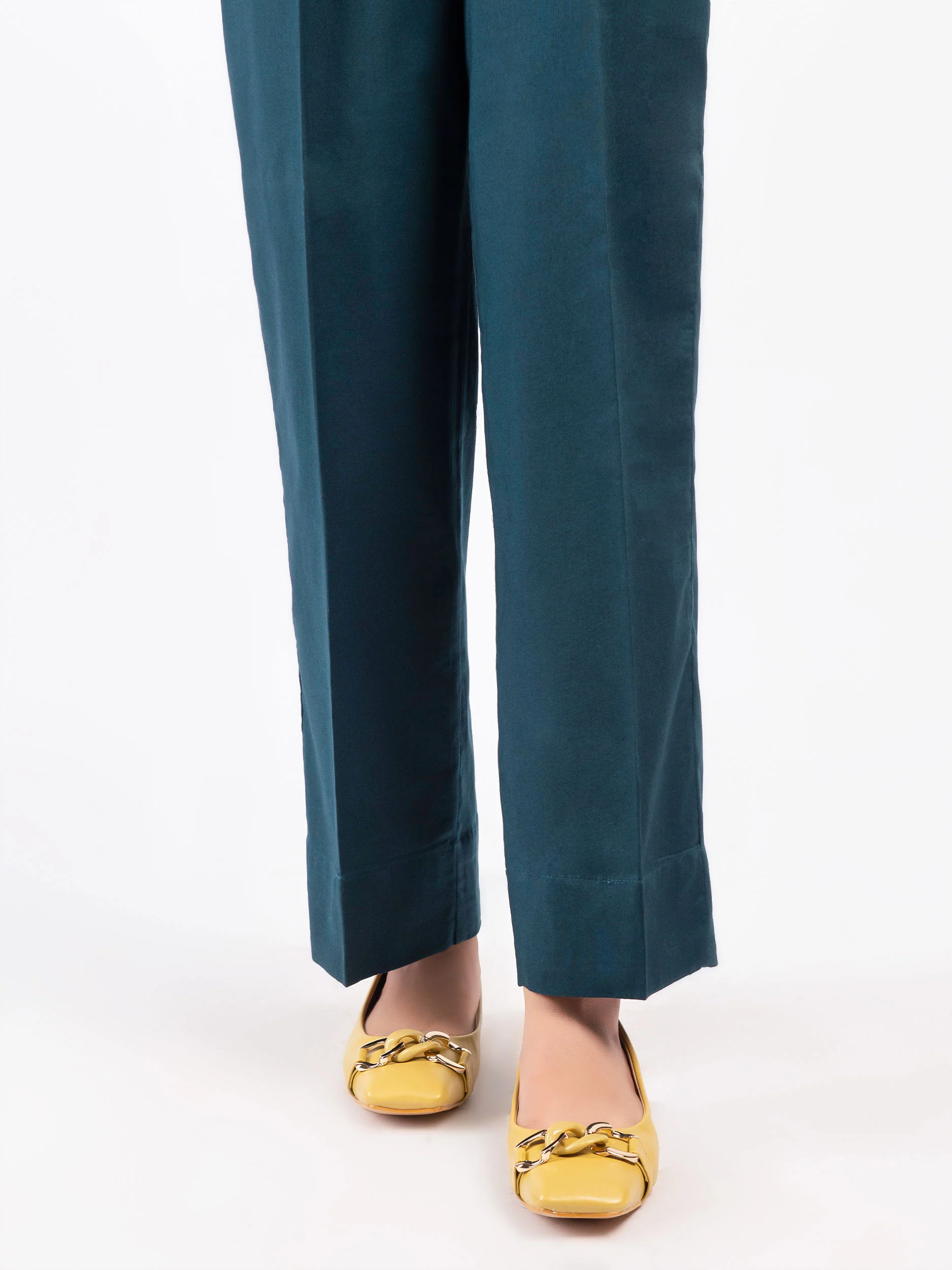 Dyed Winter Cotton Trousers - Image 2