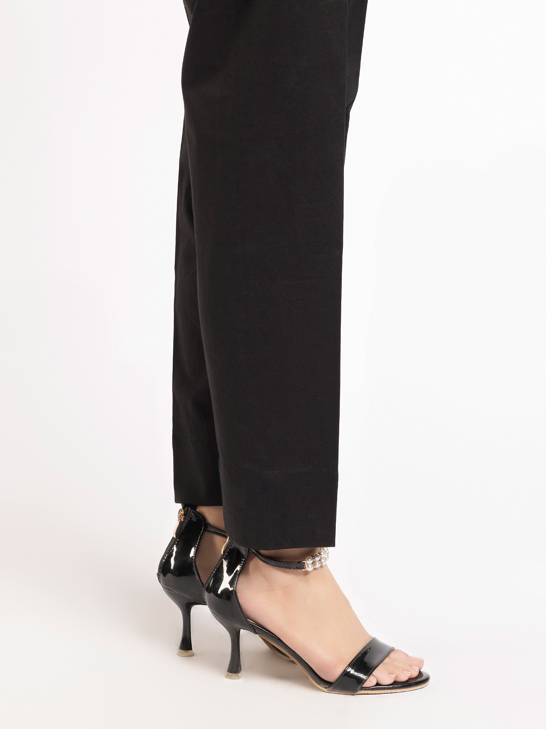 Plain Winter Cotton Trousers - Image 3