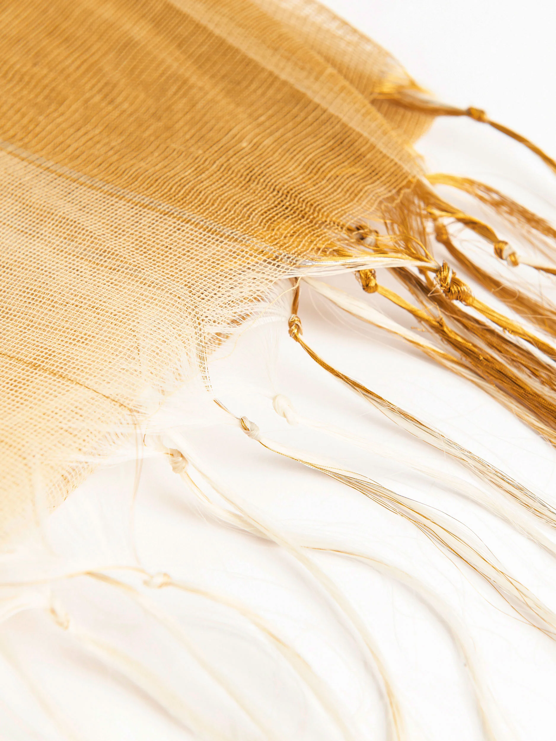 Golden Net Dupatta - Image 3