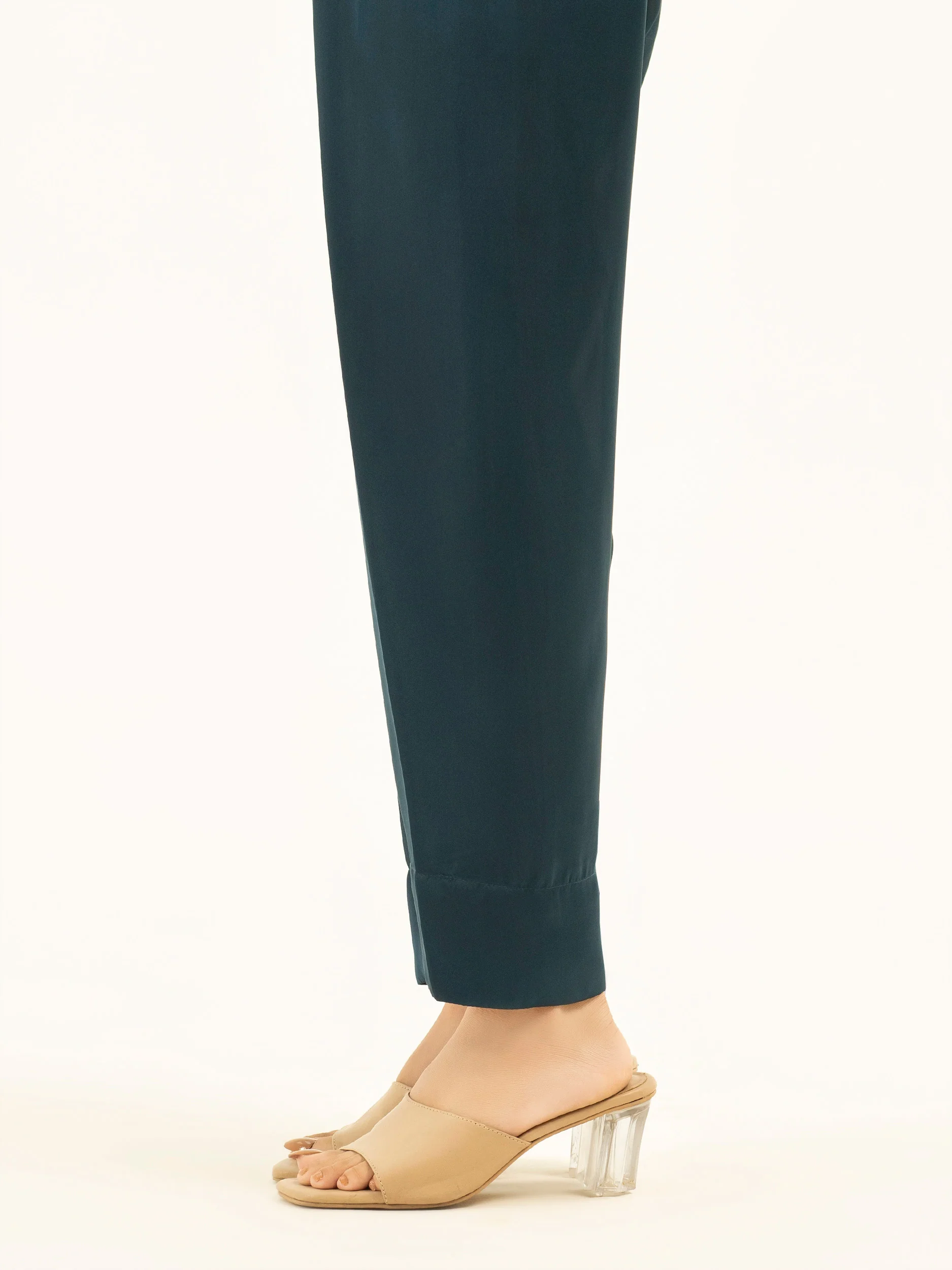 Dyed Silk Trousers - Image 4