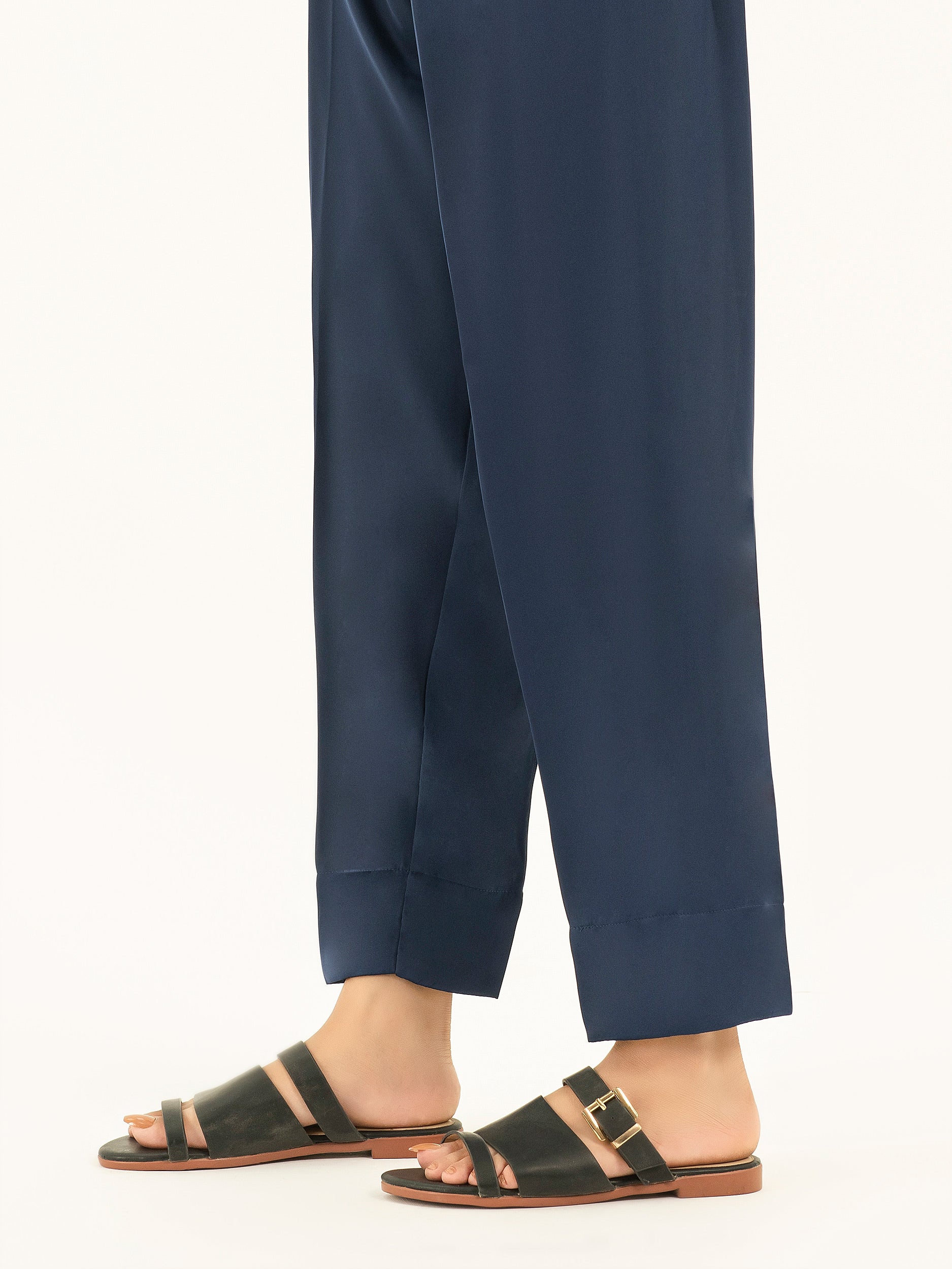 Dyed Silk Trousers - Image 3