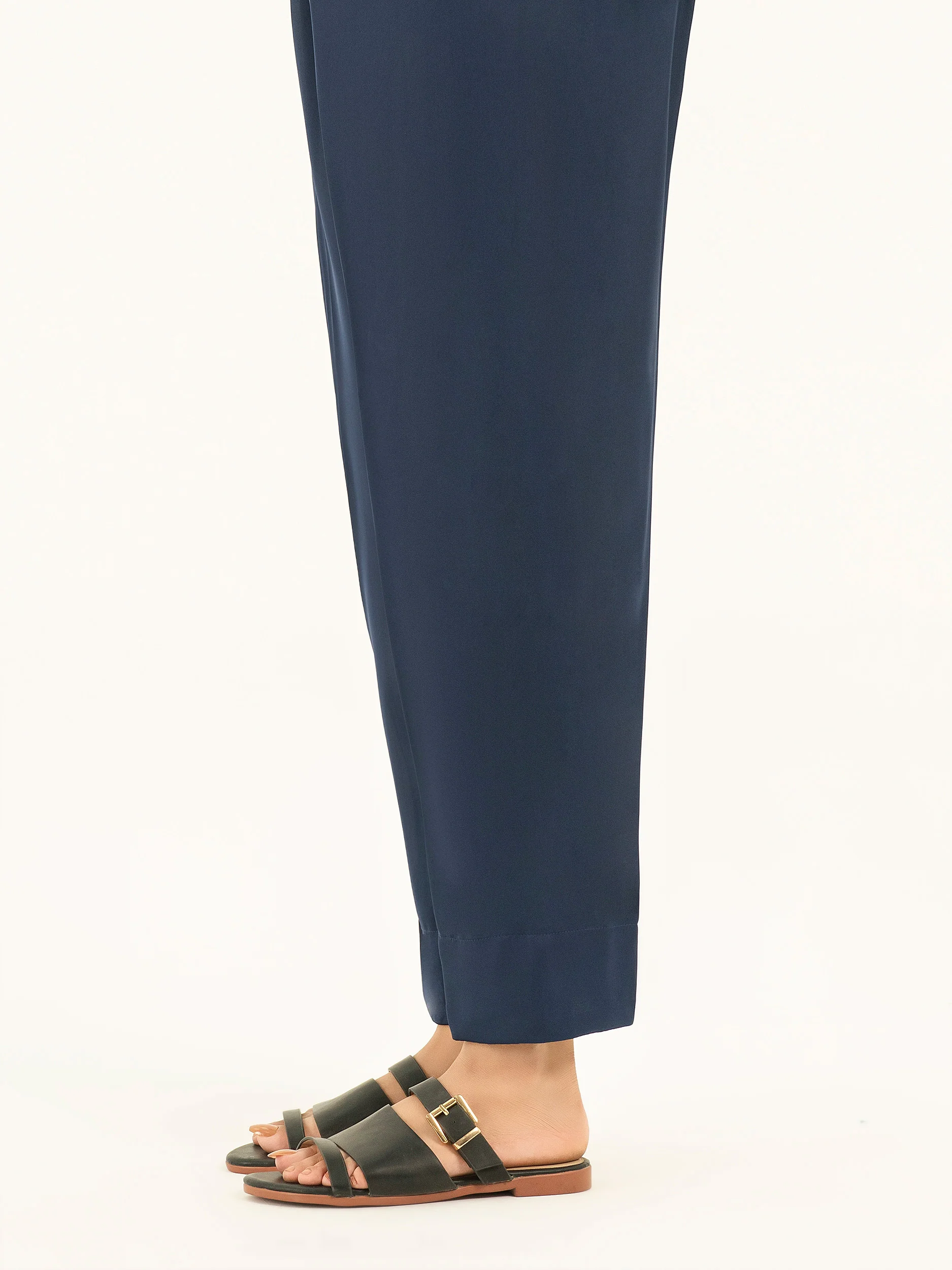 Dyed Silk Trousers - Image 4