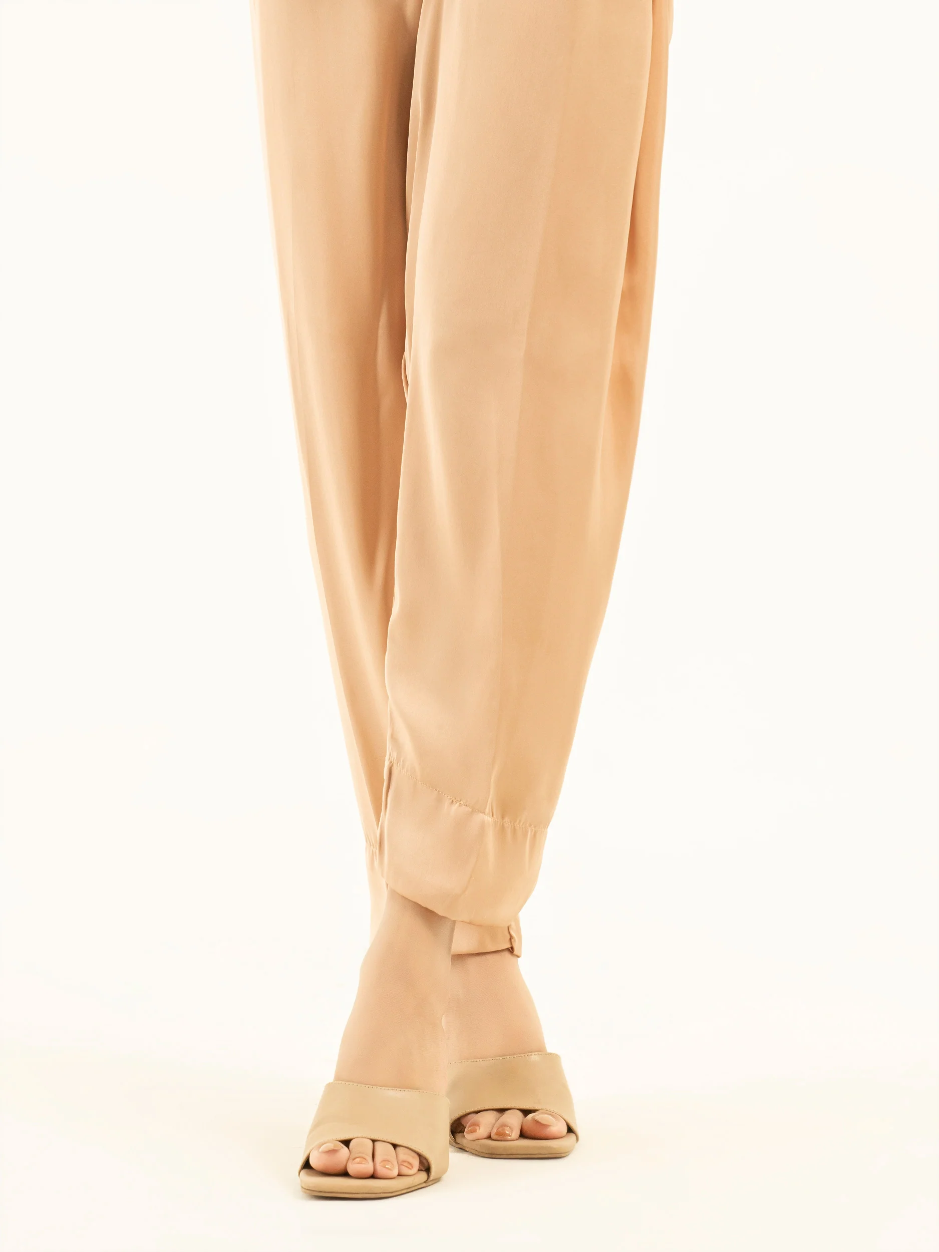 Dyed Silk Trousers - Image 2