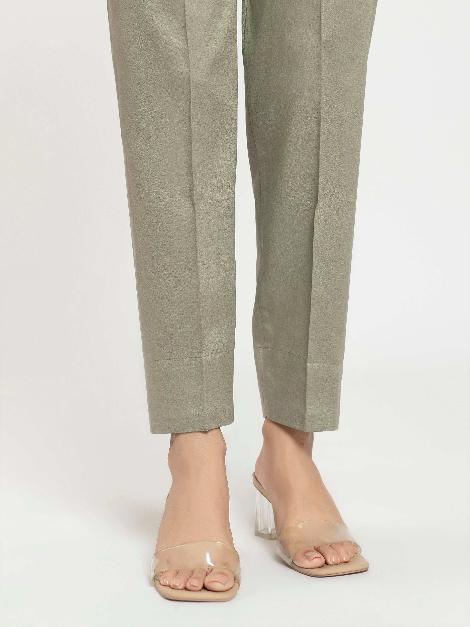Plain Crepe Trouser - Image 2