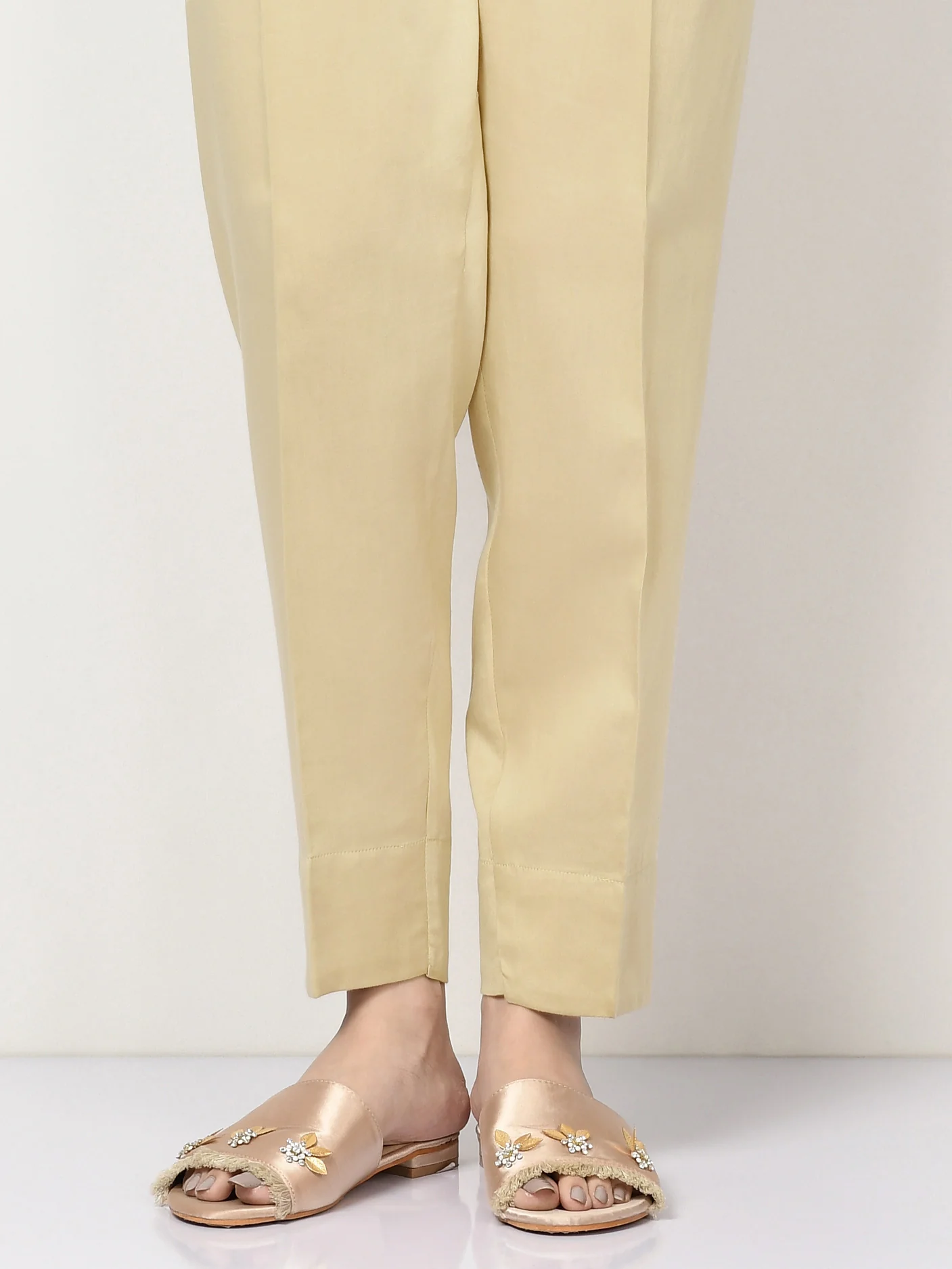 Plain Winter Cotton Trouser - Image 3