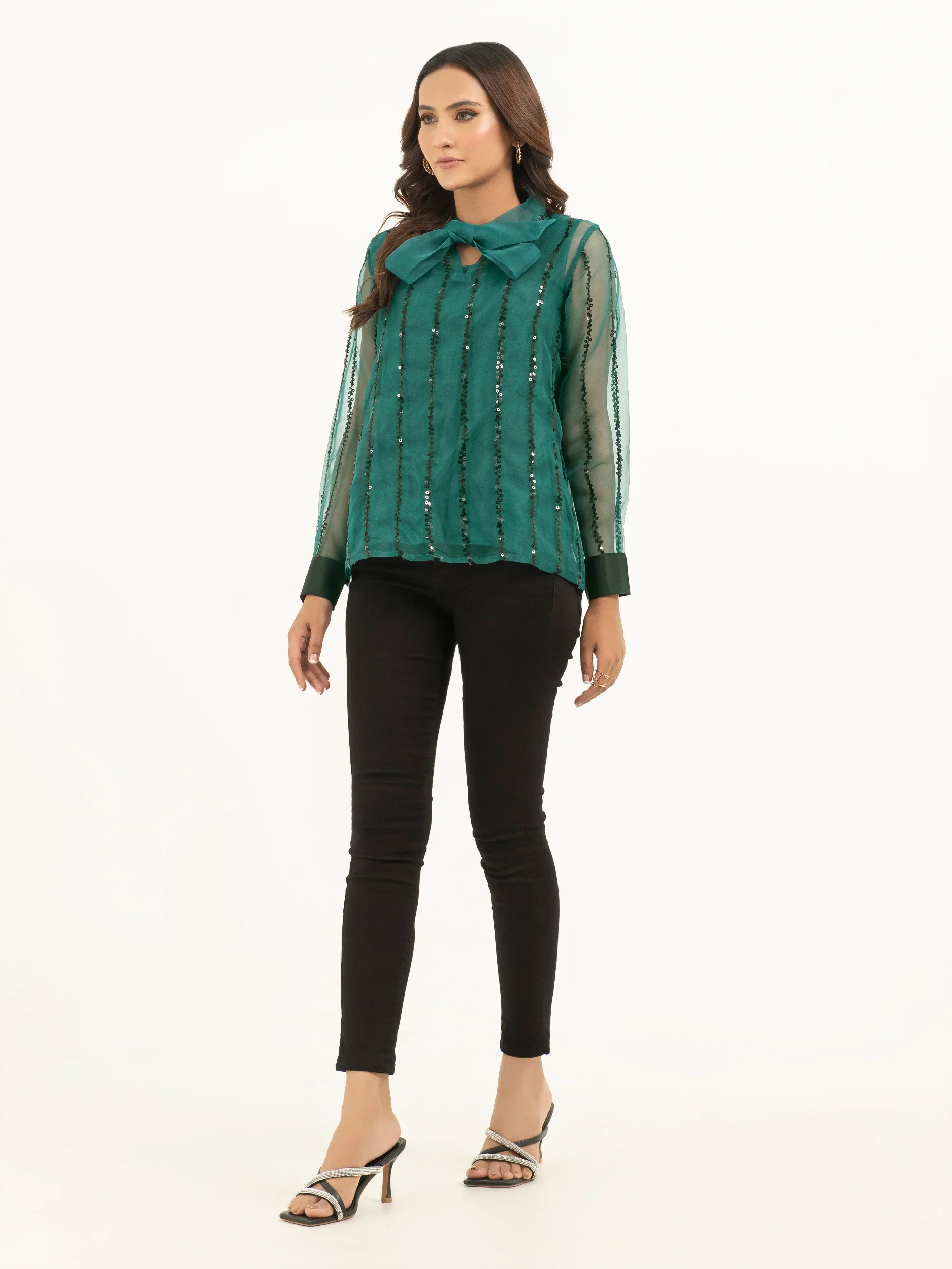 Organza Top Embellished - Image 3