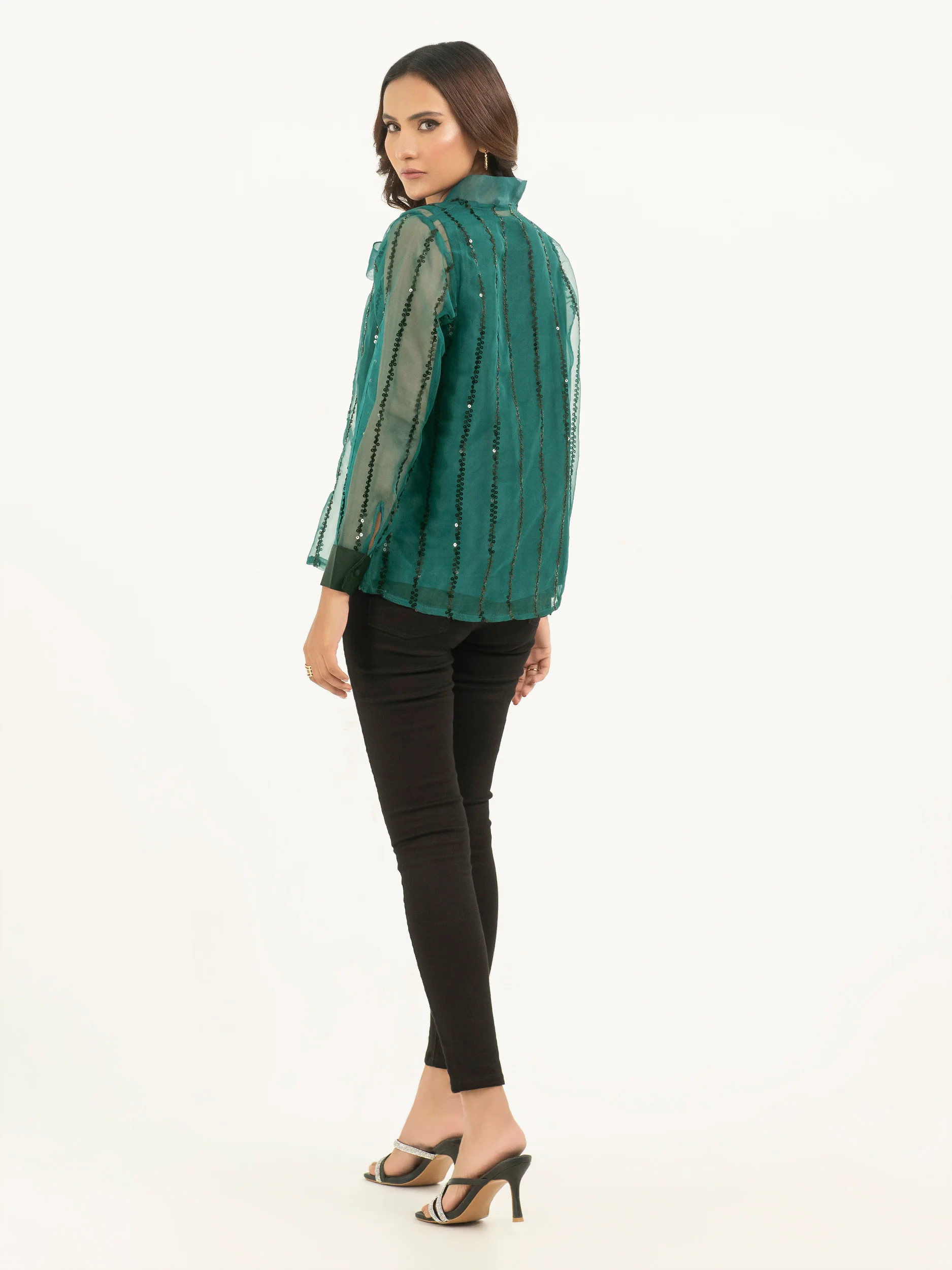 Organza Top Embellished - Image 4