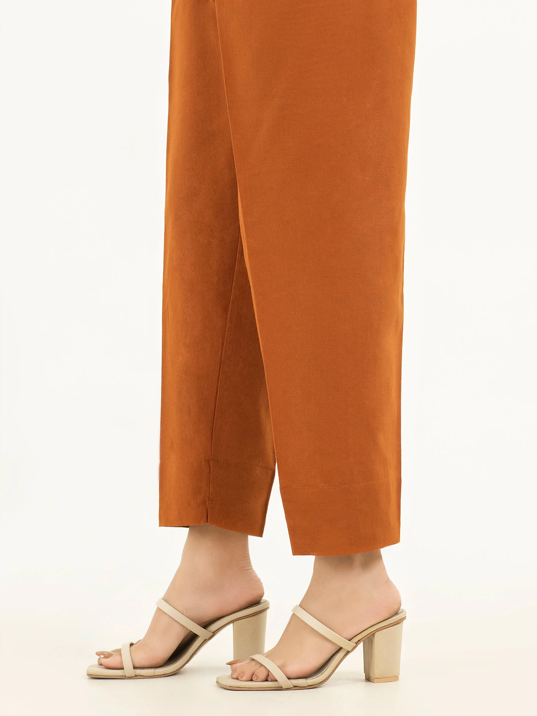Dyed Khaddar Trousers - Image 3