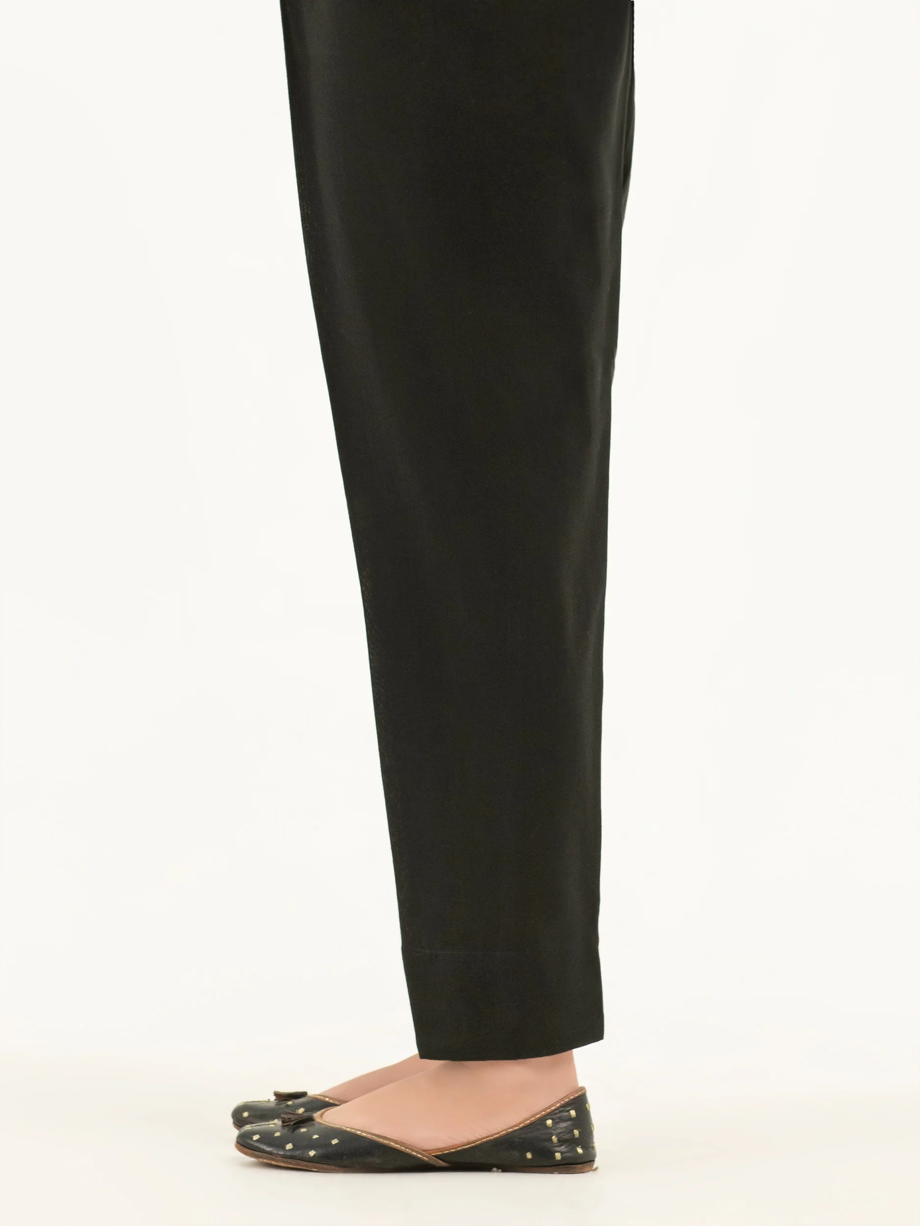 Dyed Khaddar Trousers - Image 3