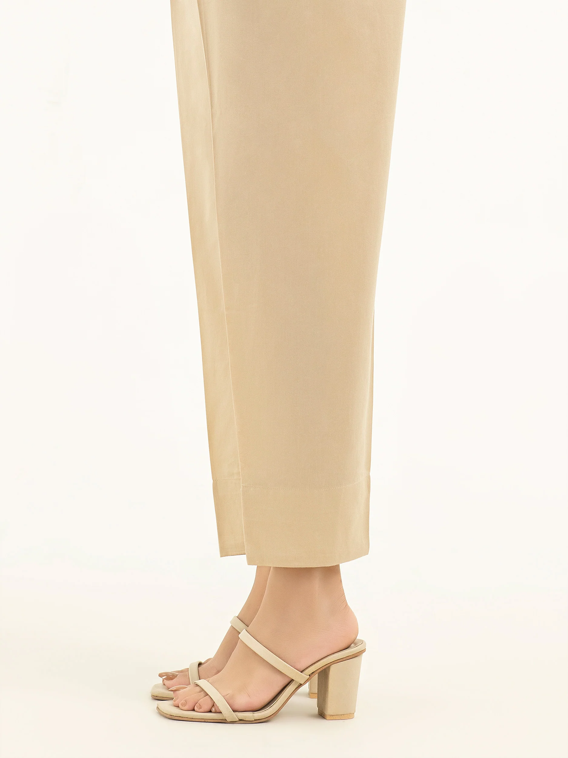 Dyed Satin Trousers - Image 4