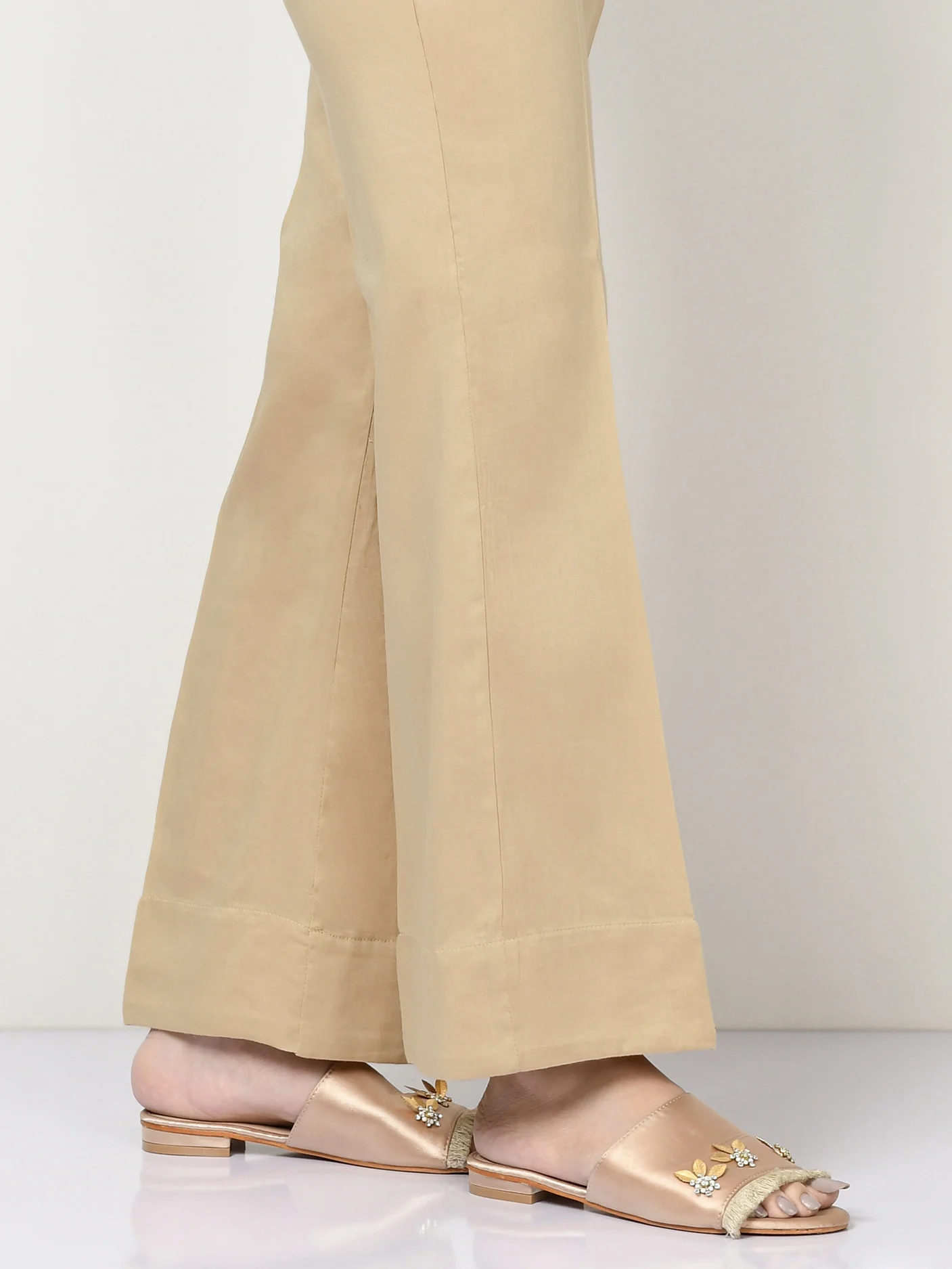 Dyed Satin Trousers(Pret) - Image 2