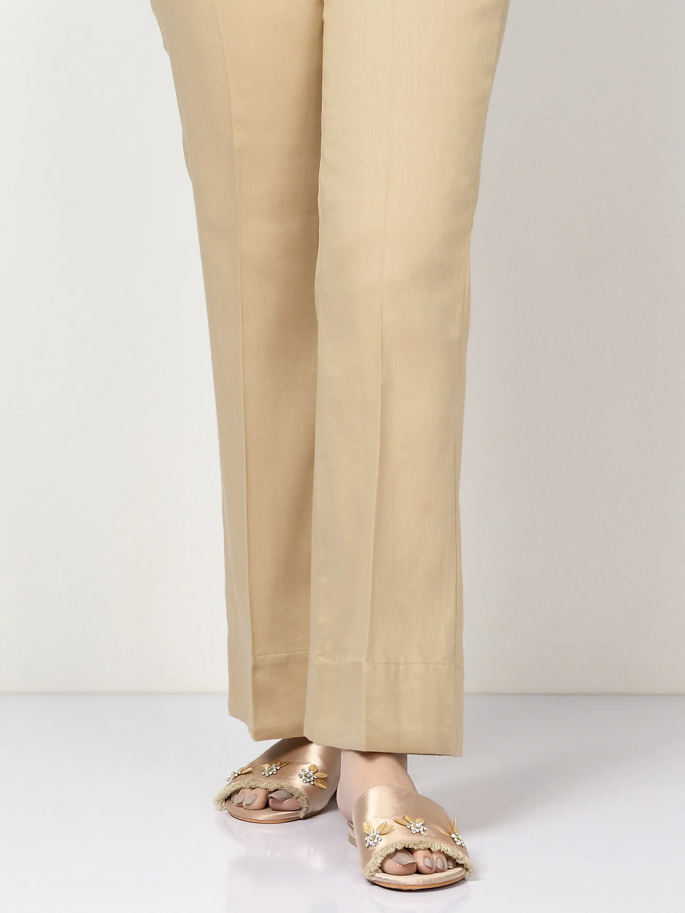 Dyed Satin Trousers(Pret) - Image 3