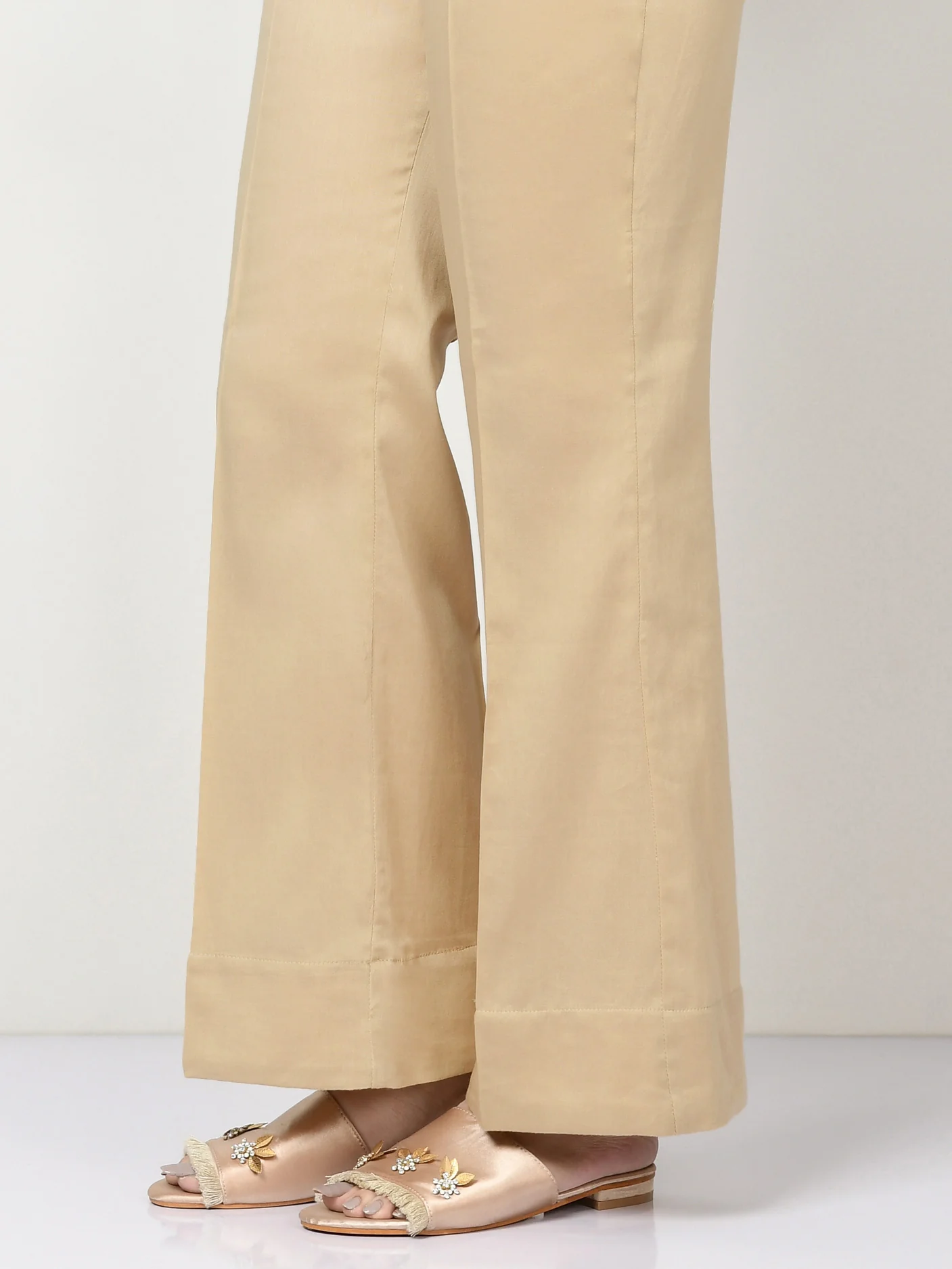 Dyed Satin Trousers(Pret) - Image 4