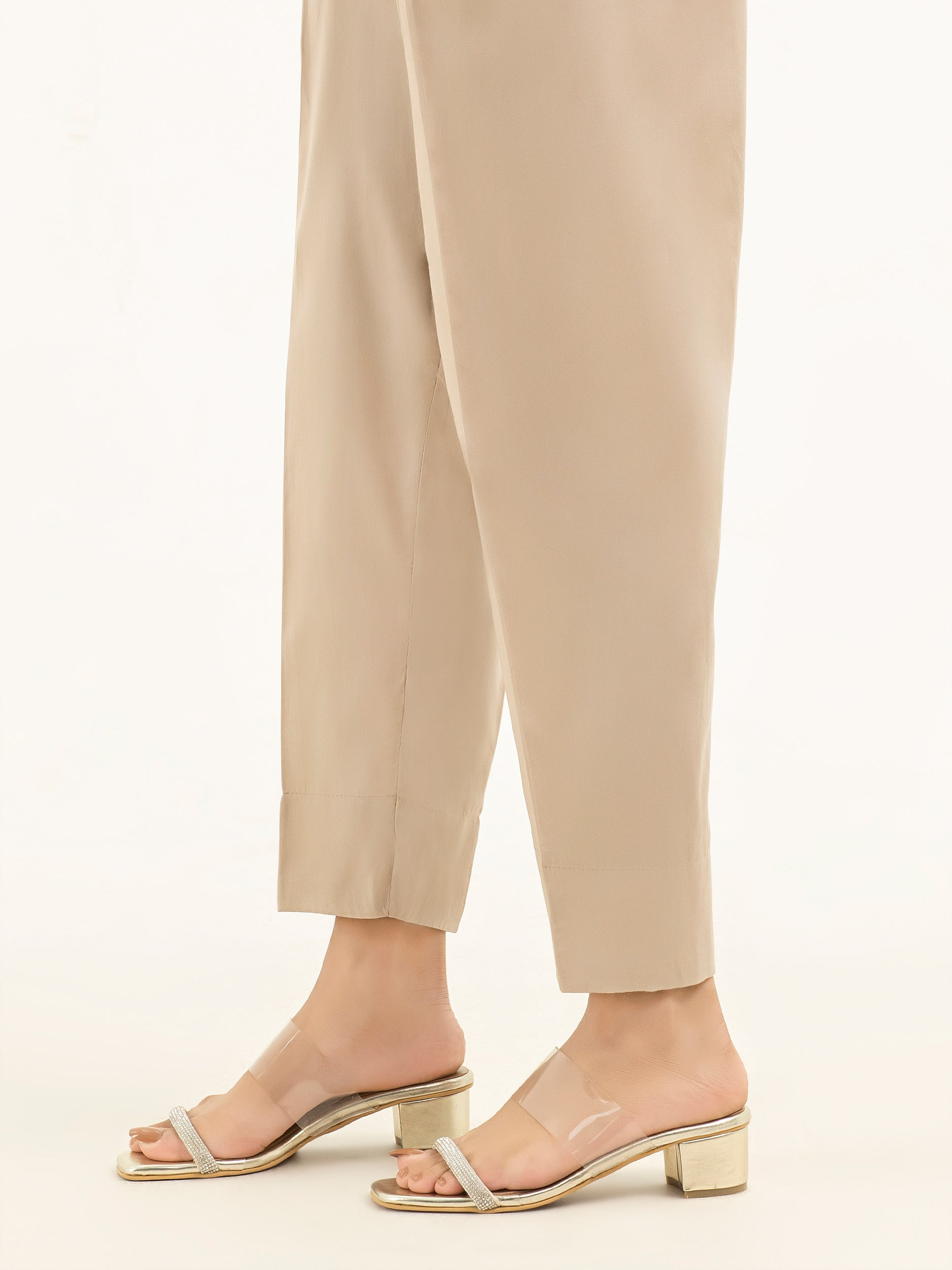 Dyed Satin Trousers - Image 3