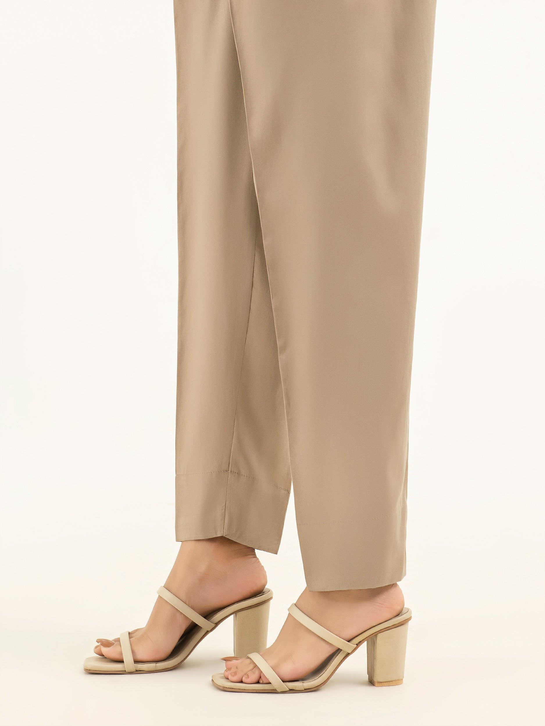 Dyed Satin Trousers - Image 3