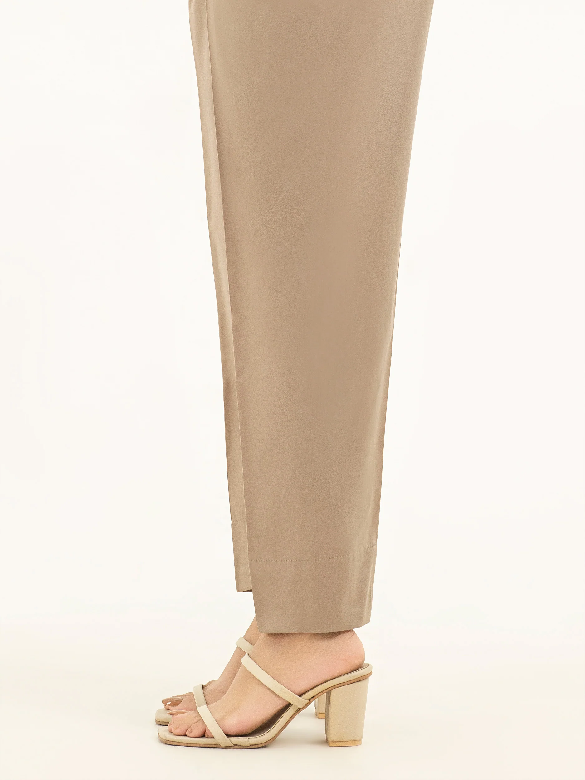 Dyed Satin Trousers - Image 4