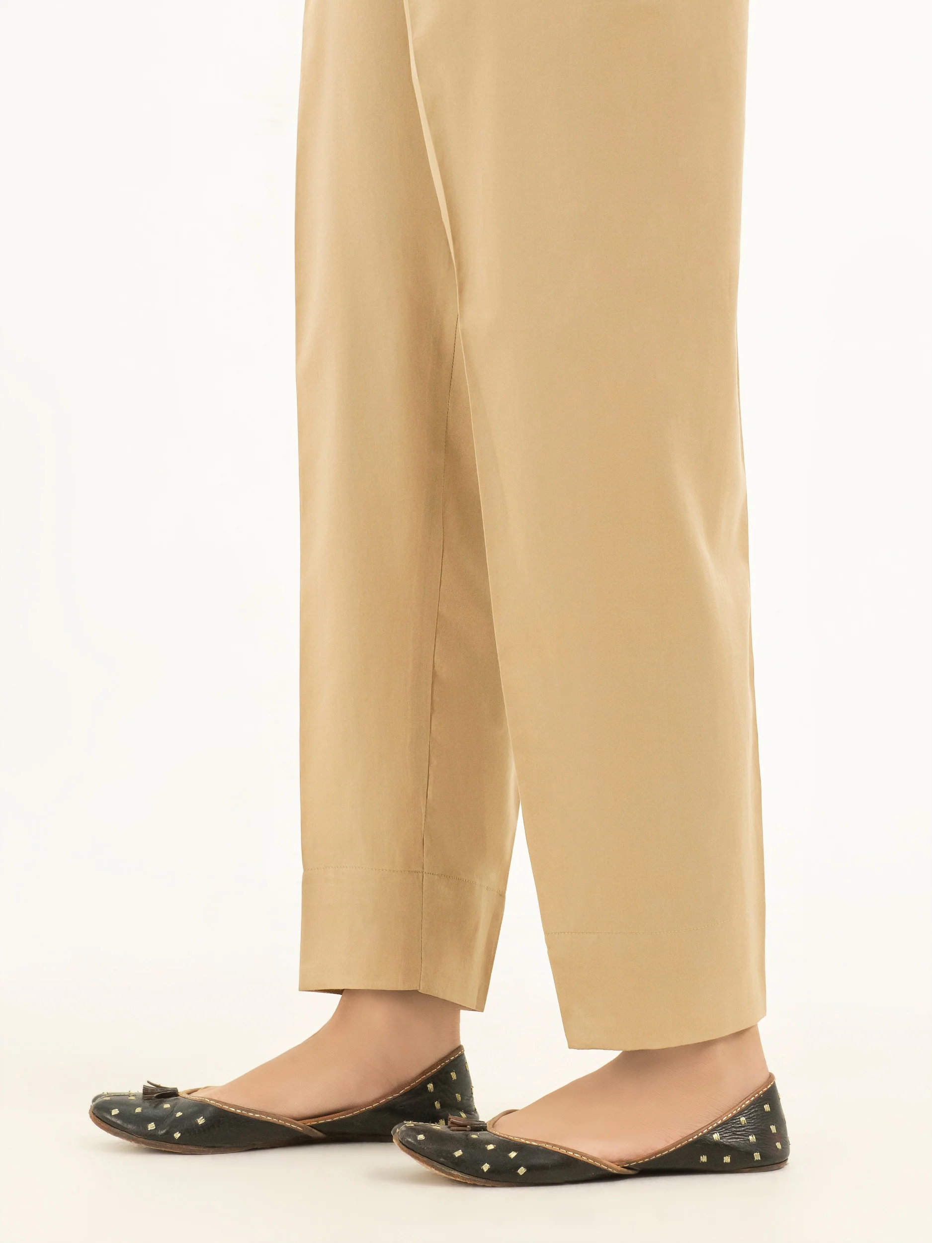 Dyed Satin Trousers - Image 3