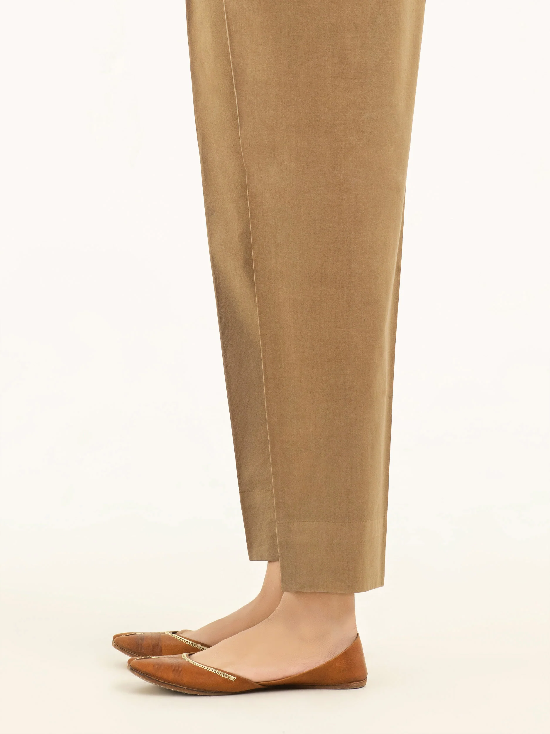 Dyed Satin Trousers - Image 3