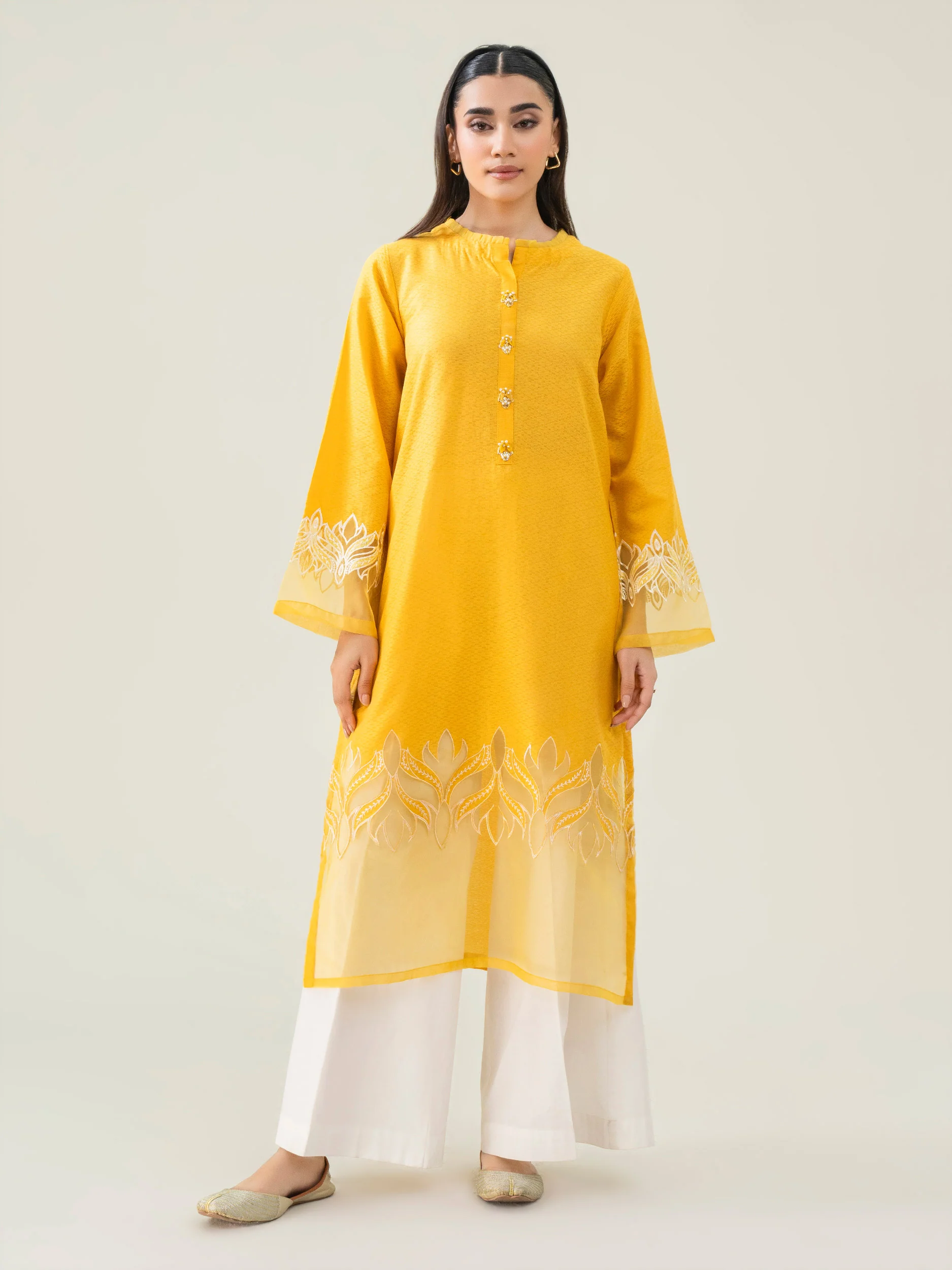 Lawn Shirt-Embroidered (Pret) - Image 4